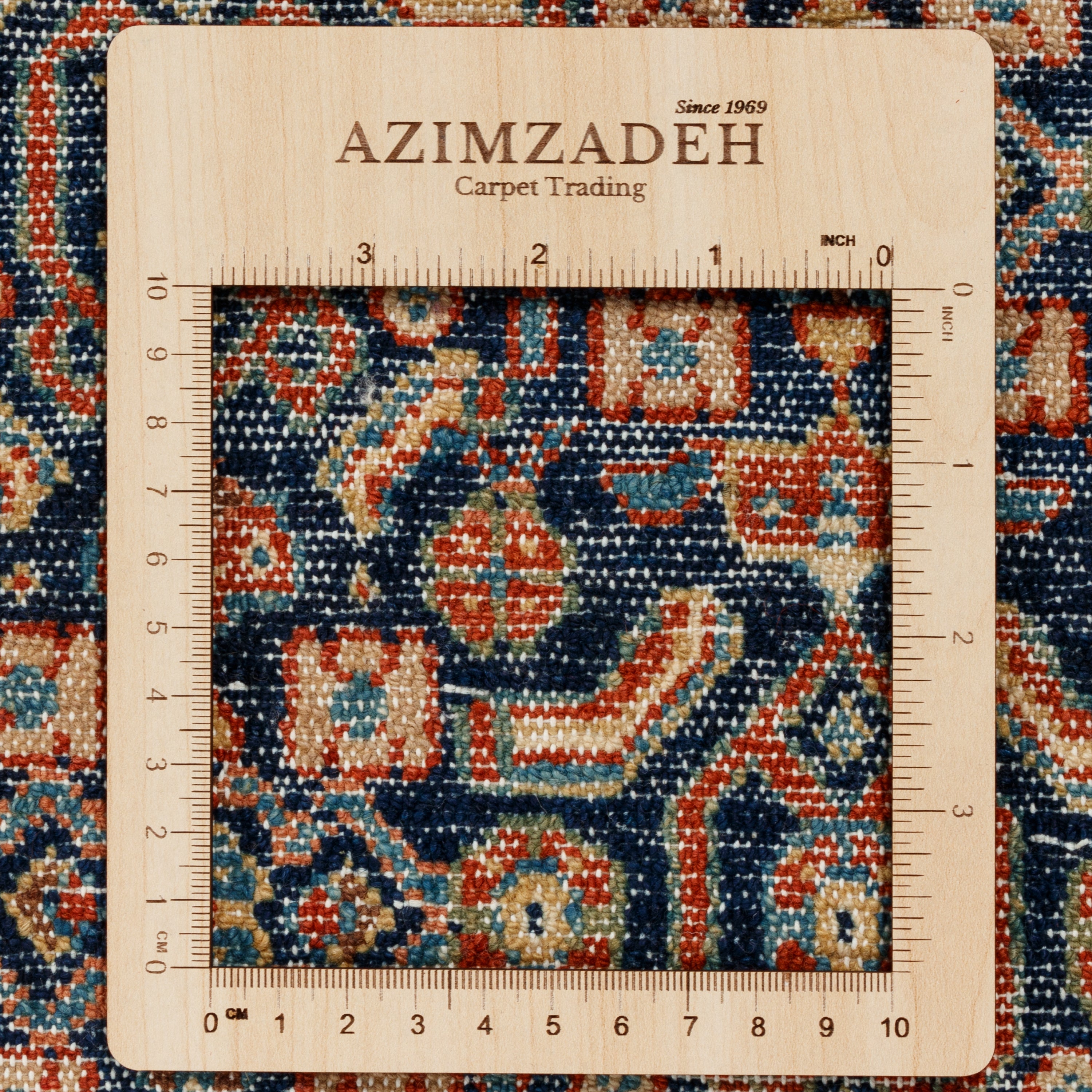 سجادة سنندج يدوية — ساراسار | صوف / سداة قطنية | 200 × 540 سم | SKU 11000151
