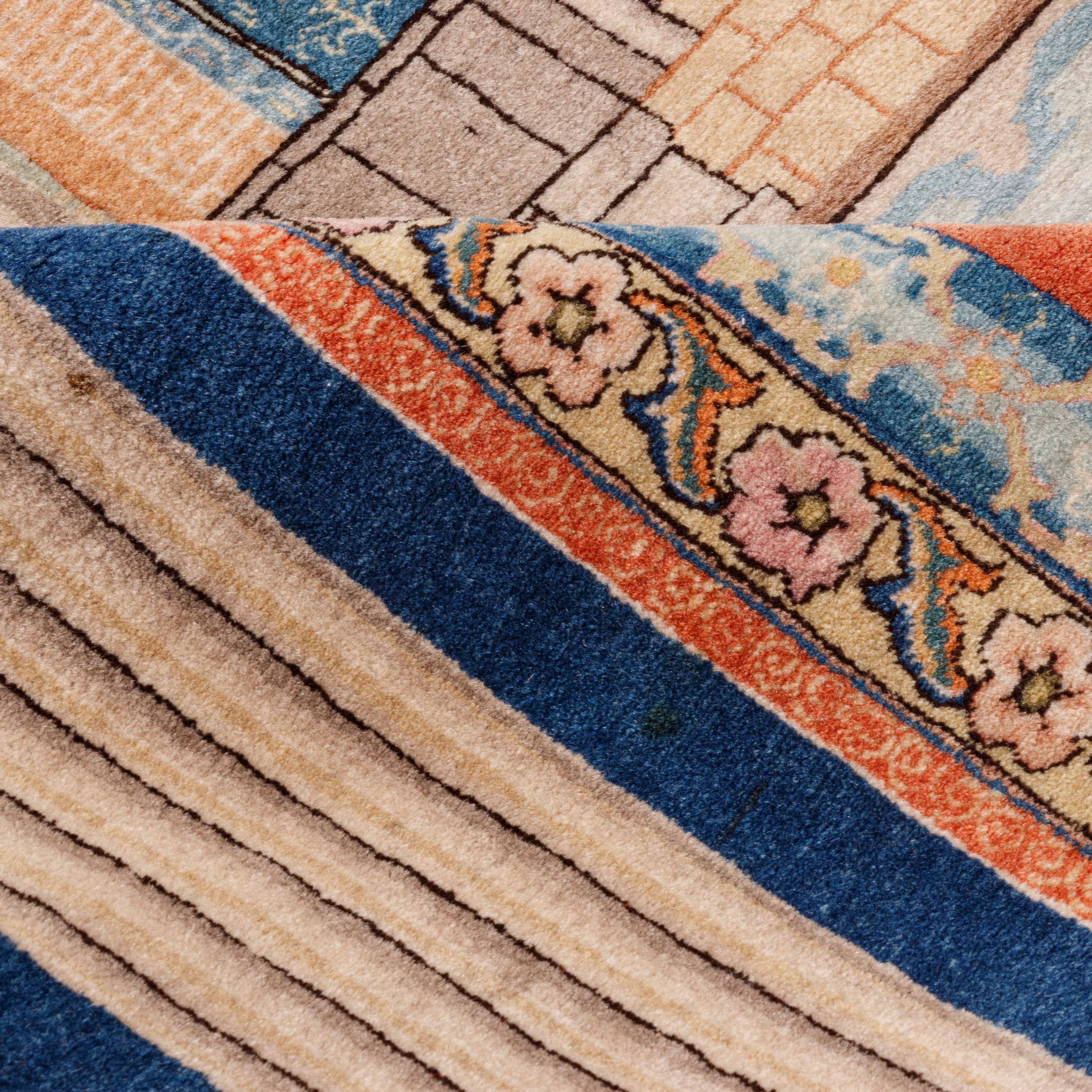 سجادة تبريز يدوية — ساراسار | صوف / قطن (سداة) | 200 × 293 سم | رمز المنتج 10500090