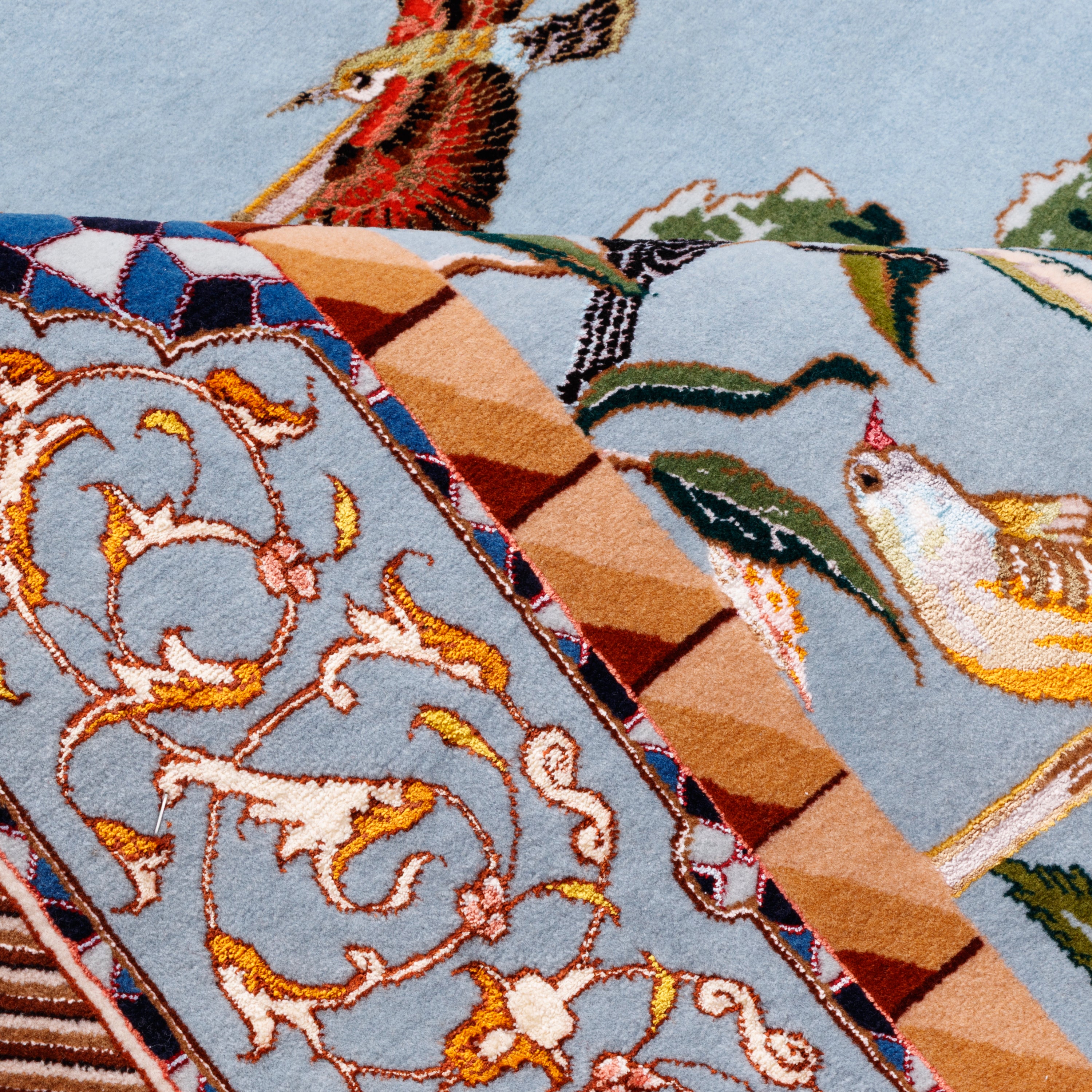 Tabriz Handmade Carpet — Mehrabi | Silk Pile / Silk Warp | 150 × 205 cm | SKU 10300046