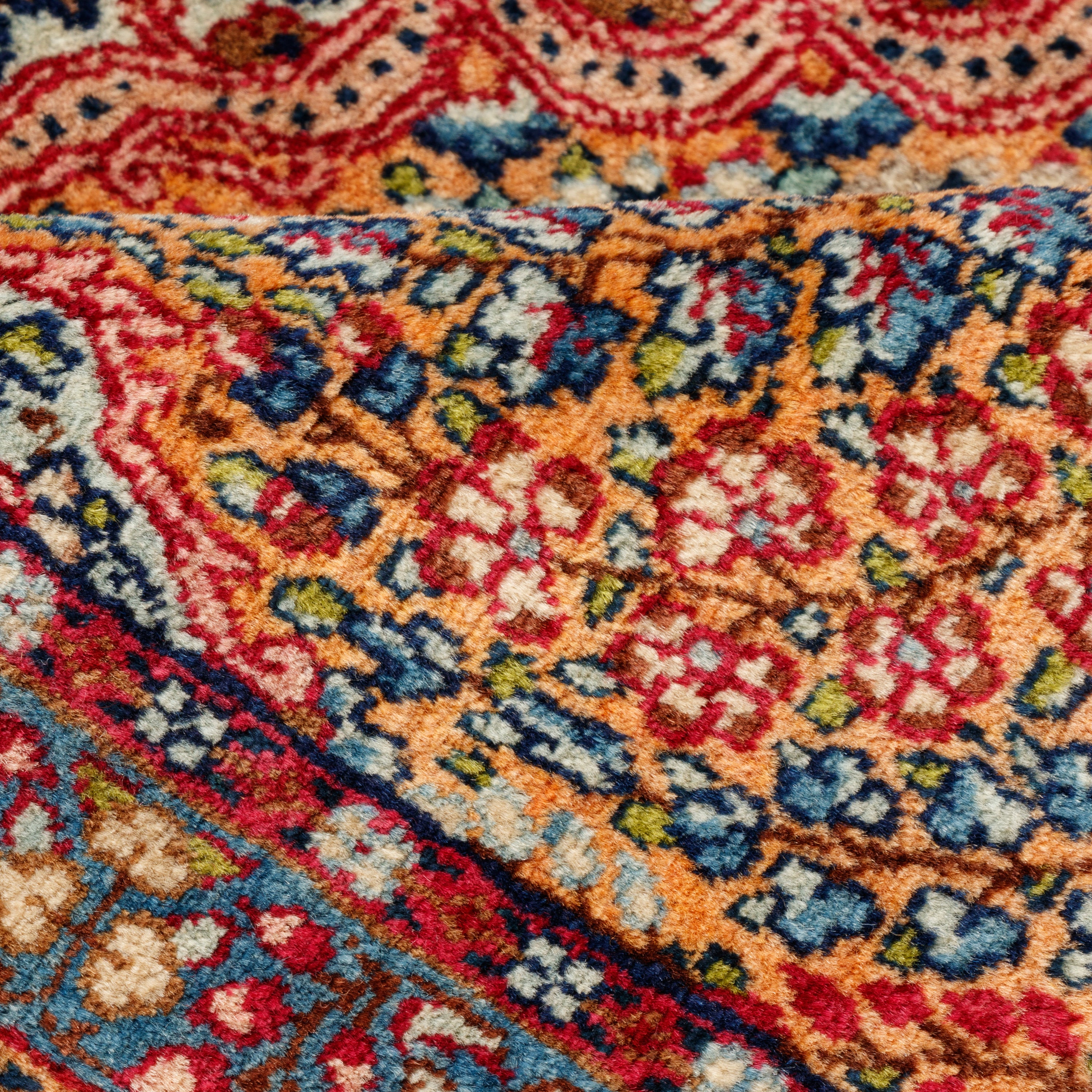 سجادة كرمان يدوية — ساراسار | صوف / قطن السدى | 60 × 85 سم | رمز المنتج 10000075