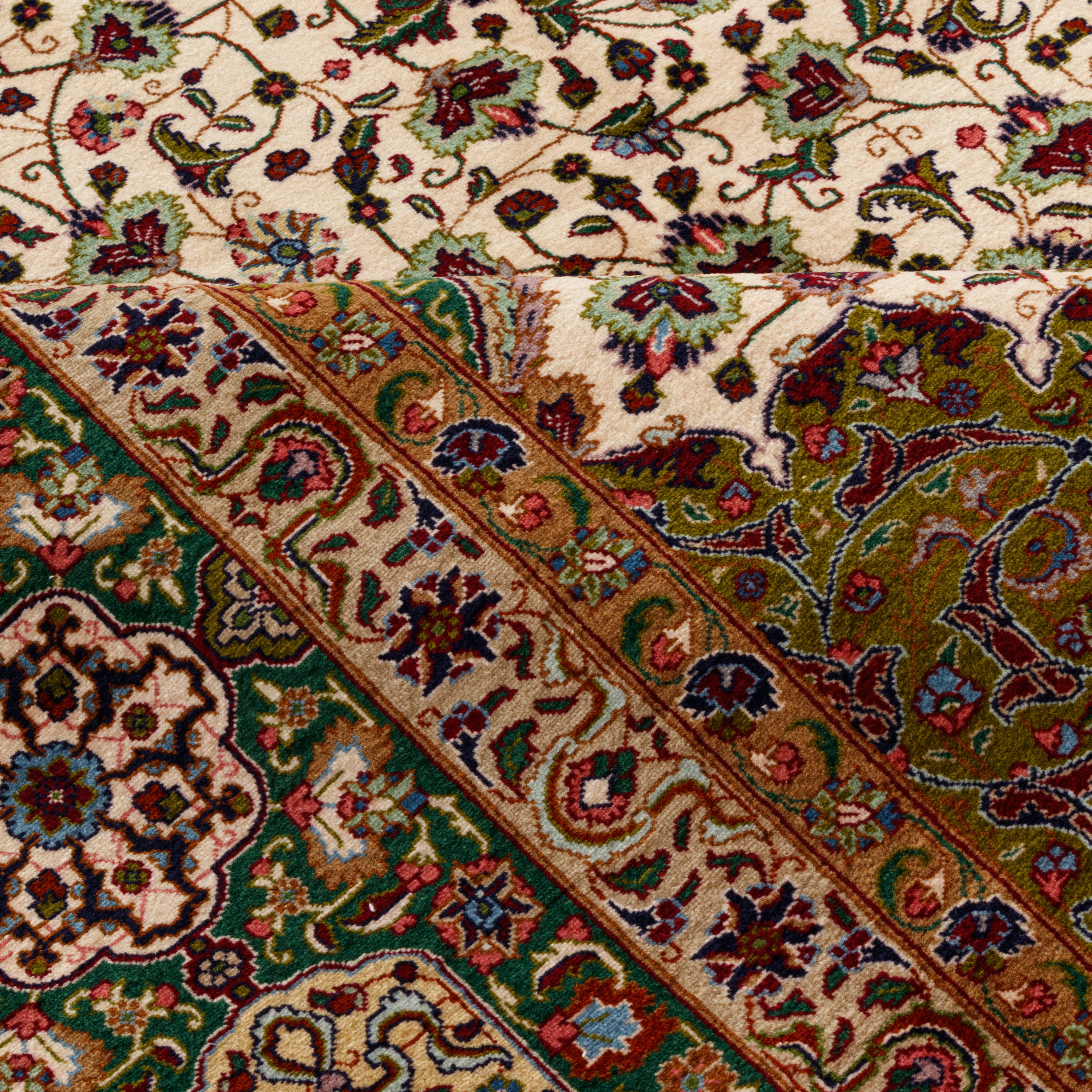 سجادة تبريز يدوية — لشك ترنج | صوف / سداة قطنية | 300 × 400 سم | رمز المنتج 11200145