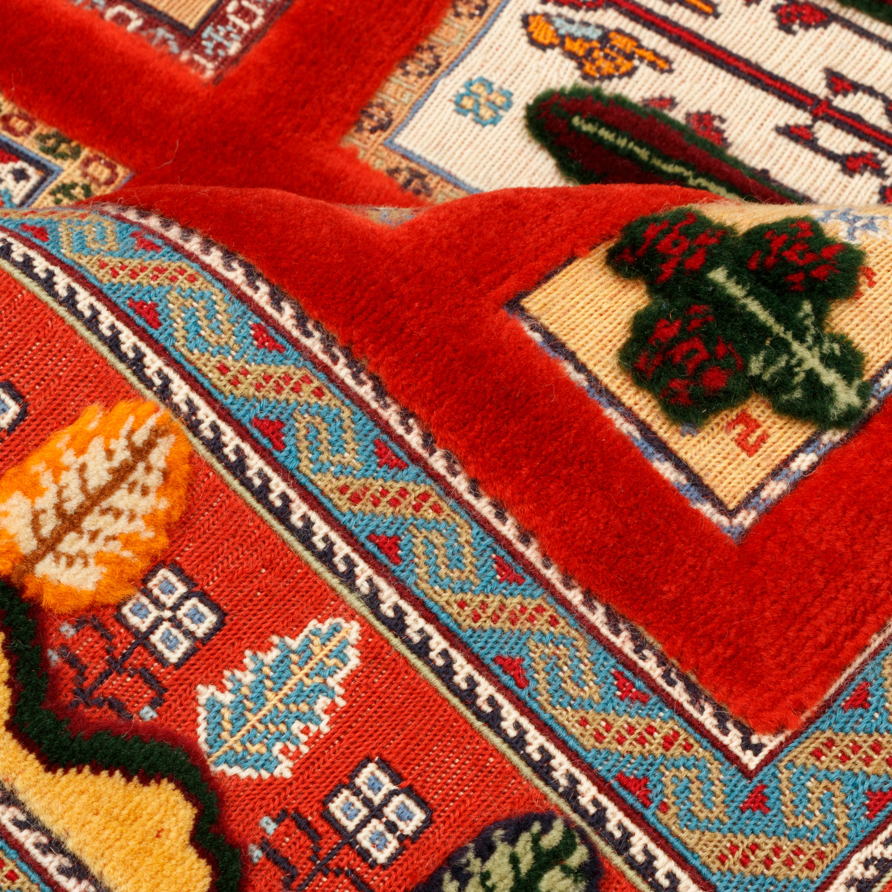 Sirjan Handmade Kilim Carpet — Kheshti | Full Wool | 107 × 150 cm | SKU 40100299