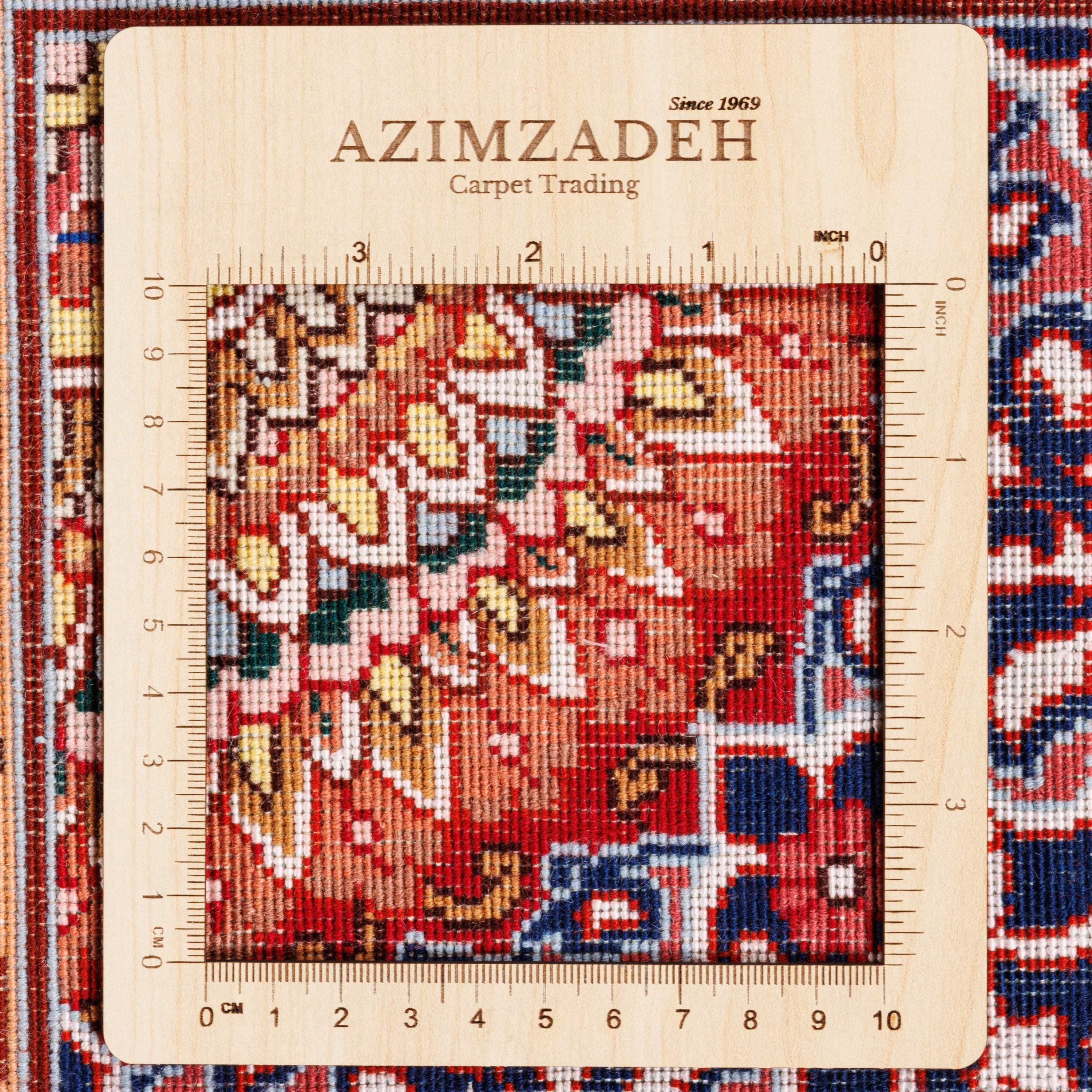 سجادة كاشان يدوية – لشك ترنج | حرير بالكامل | 250 × 350 سم | رمز المنتج 10800824