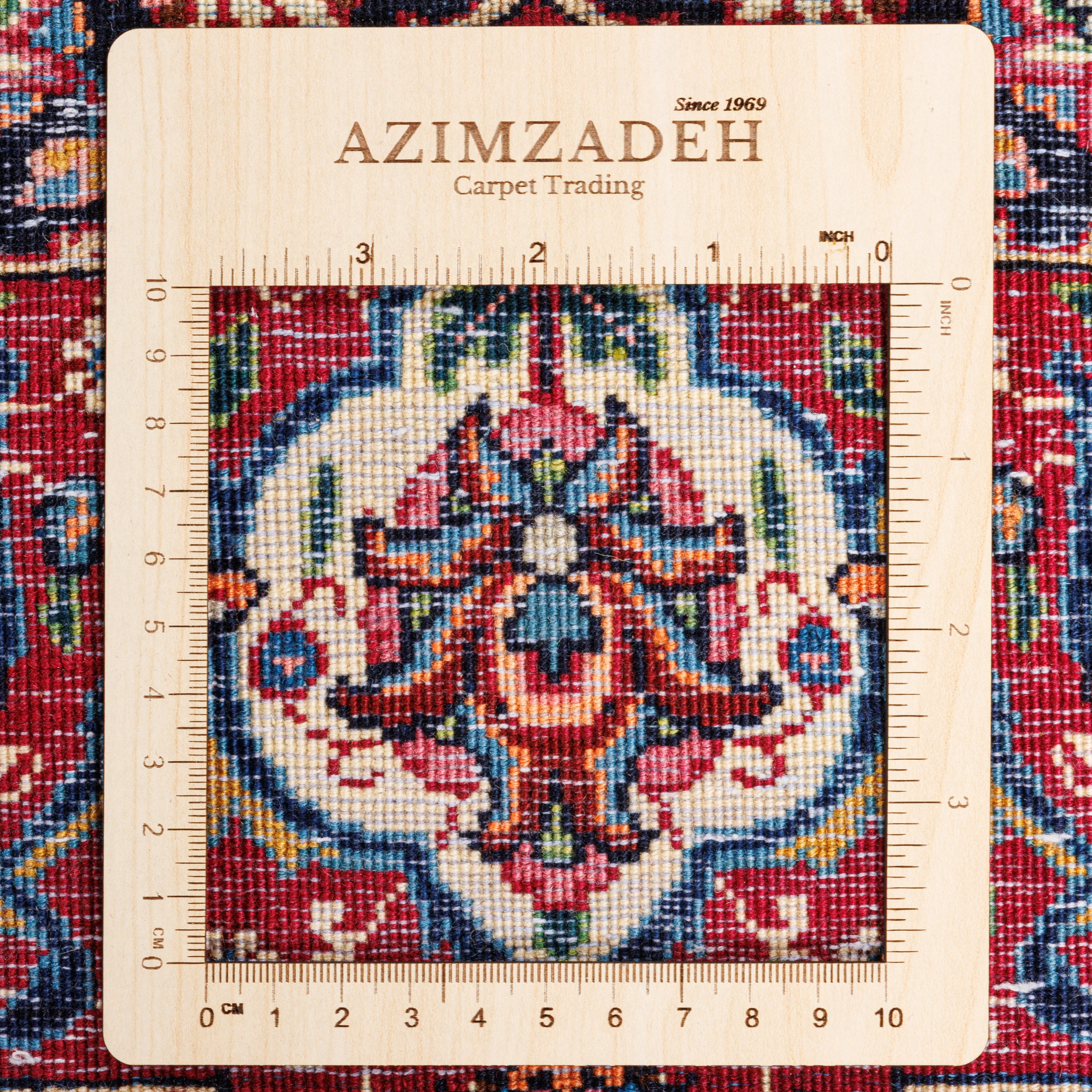 Mashhad Handmade Carpet — Lachak Toranj | Wool / Cotton Warp | 346 × 556 cm | SKU 11900701