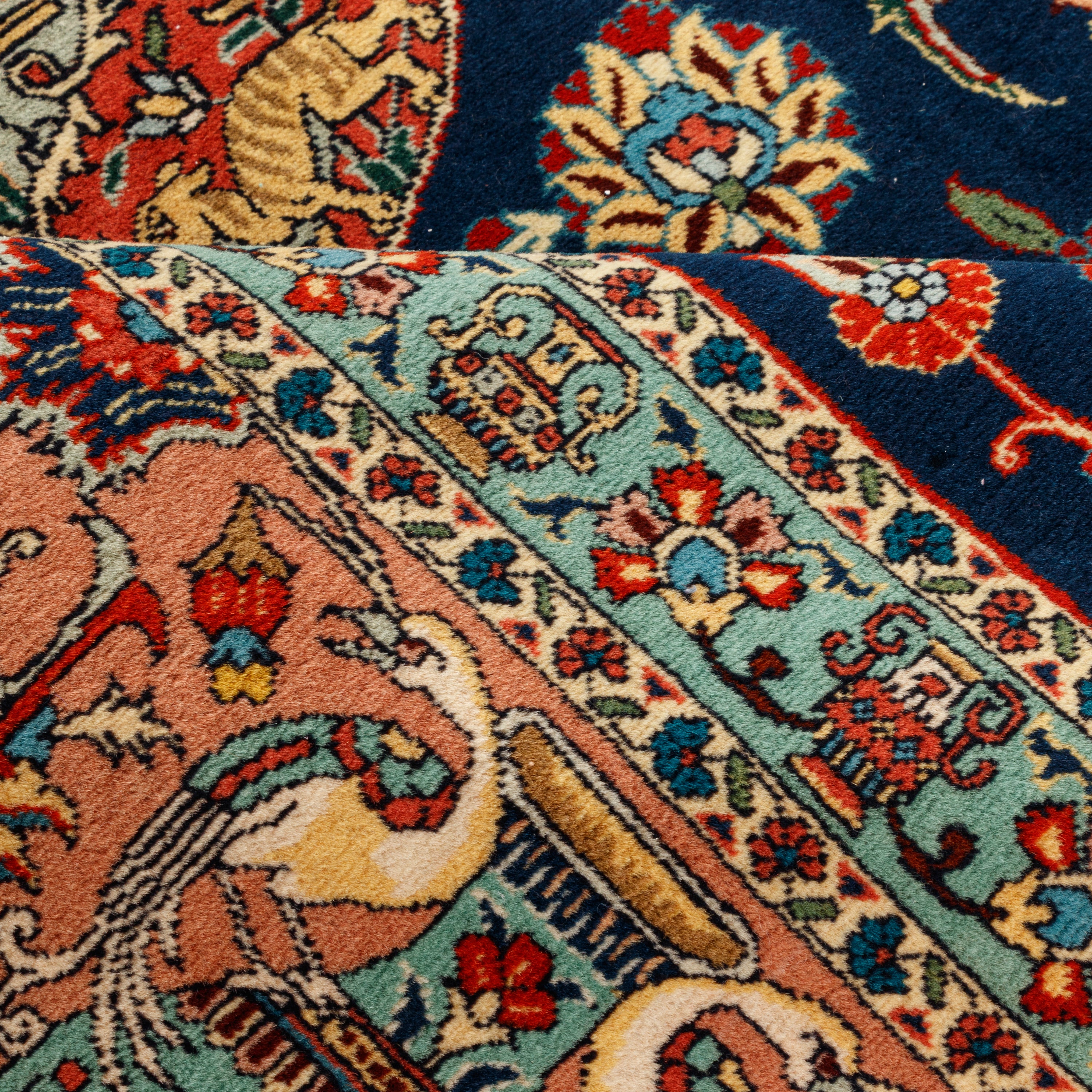 Tabriz Handmade Carpet — Sarasar | Wool / Cotton Warp | 285 × 395 cm | SKU 11100126