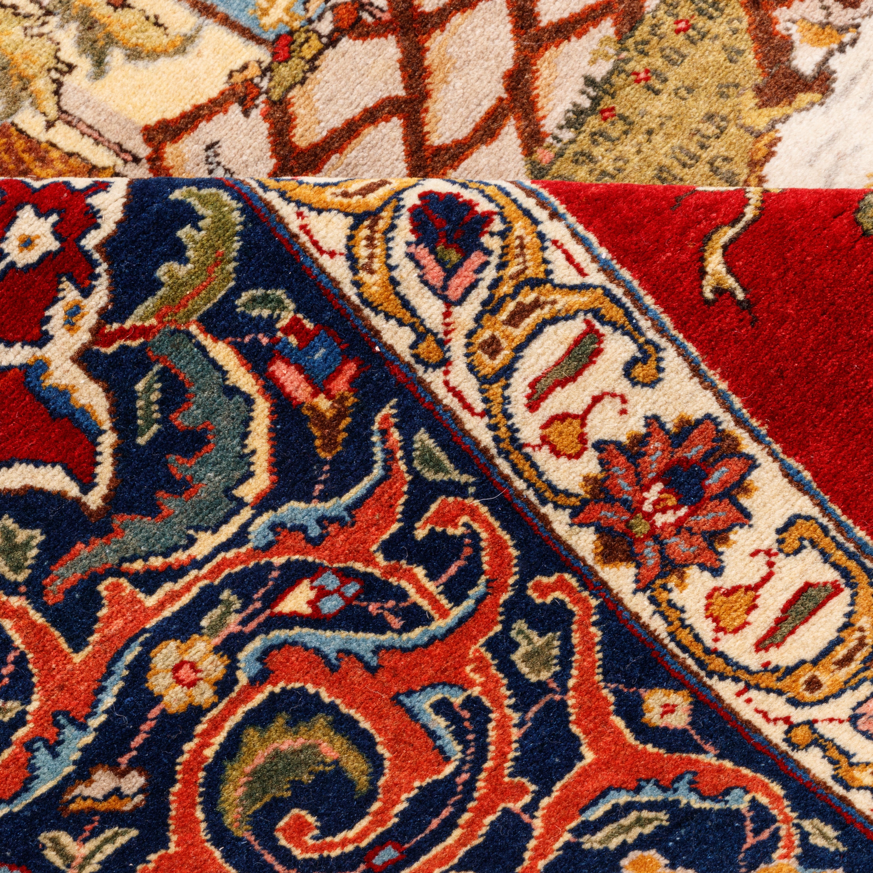 Tabriz Handmade Carpet — Toranj-dar | Wool / Cotton Warp | 195 × 290 cm | SKU 10500058
