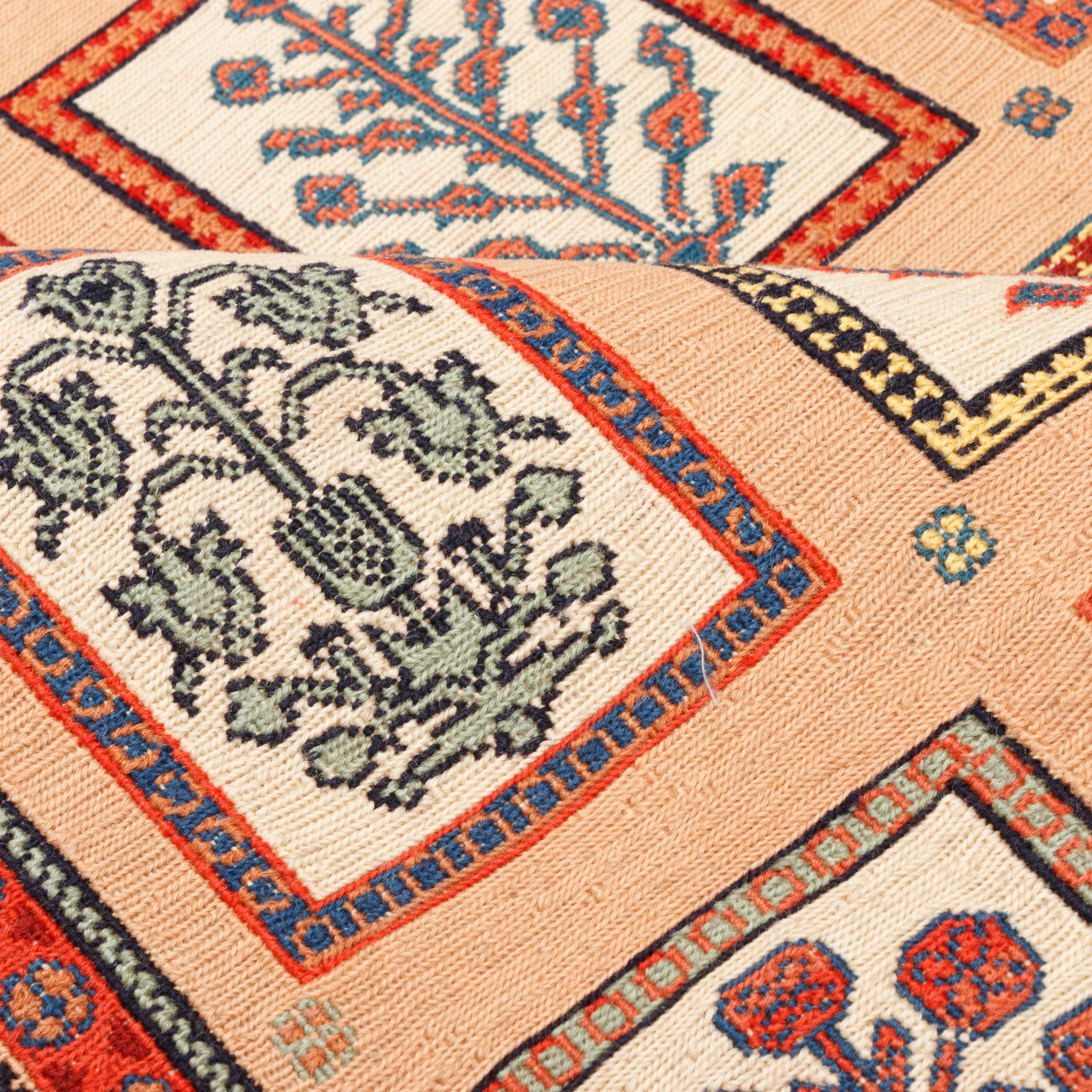 Sirjan Handmade Kilim Carpet — Kheshti | Full Wool | 102 × 157 cm | SKU 40100275