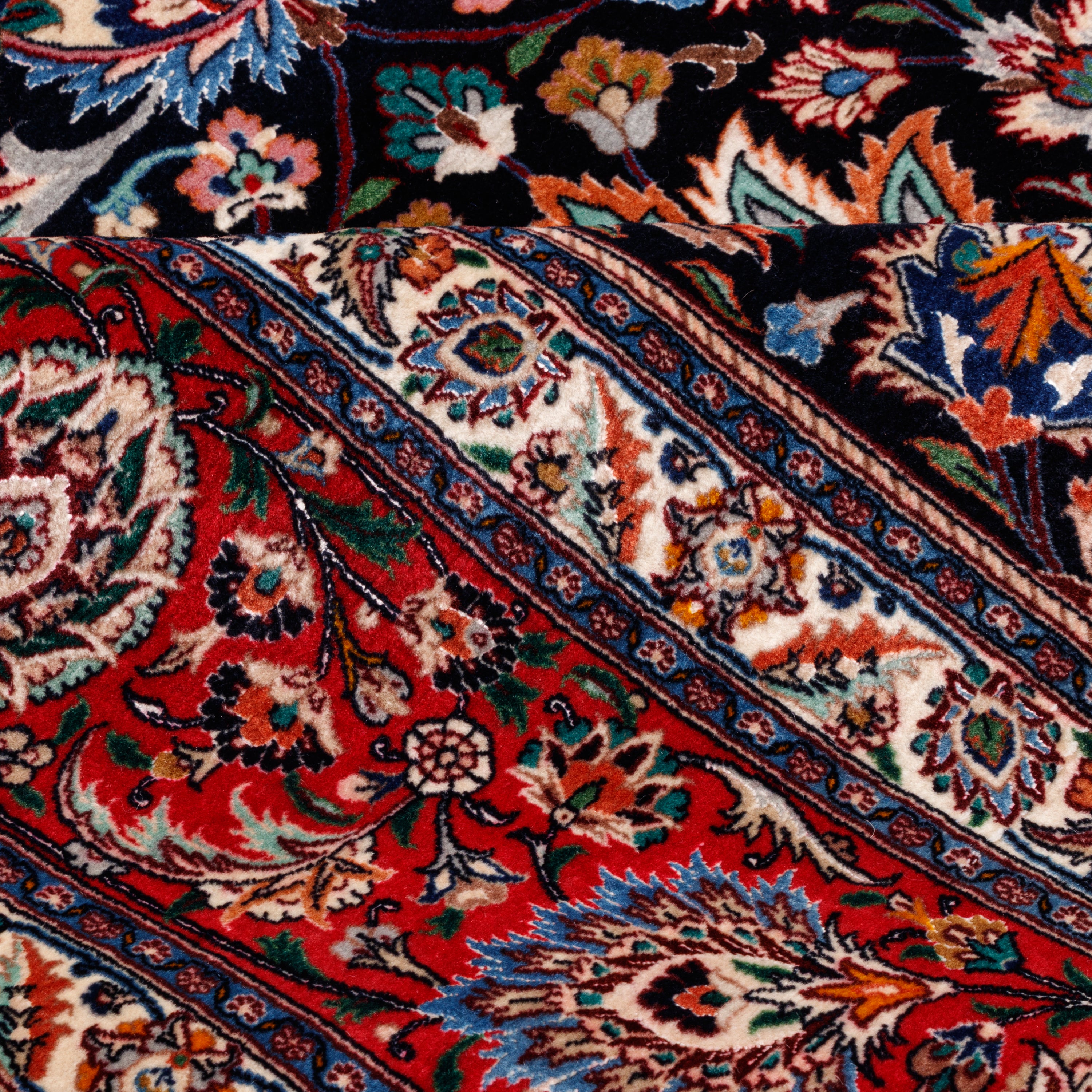 Mashhad Handmade Carpet — Sarasar | Silk Pile / Silk Warp | 150 × 220 cm | SKU 10300053