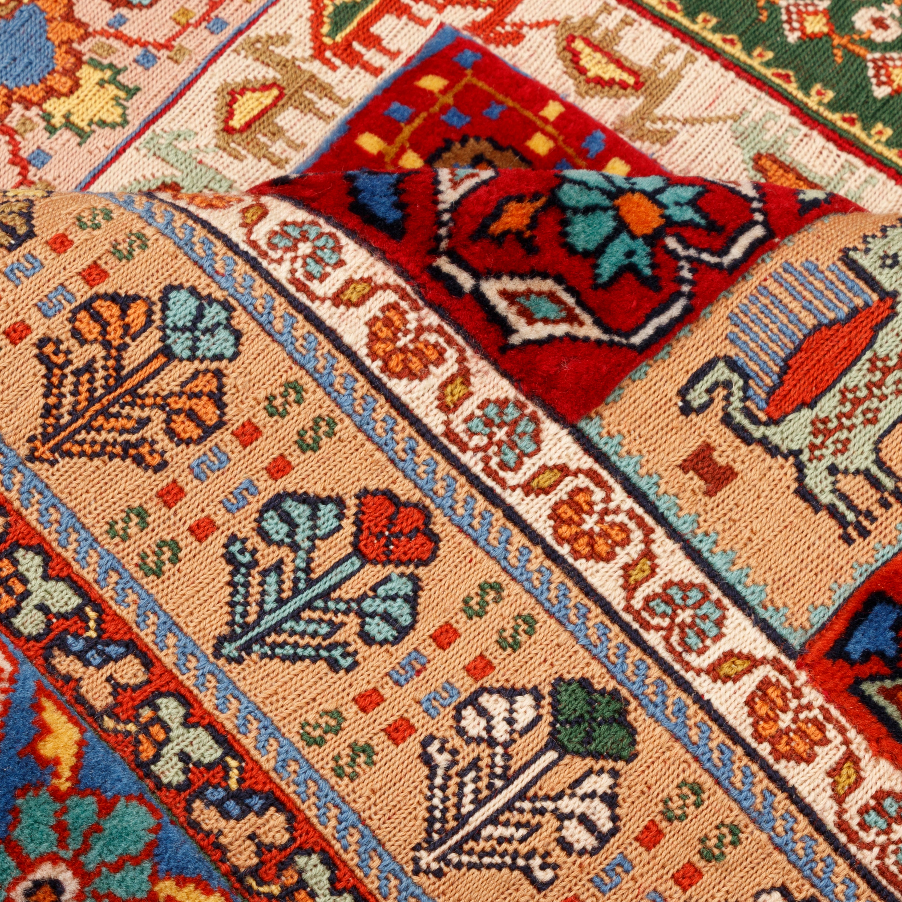 Sirjan Handmade Kilim Carpet — Sarasar | Full Wool | 120 × 190 cm | SKU 40200282
