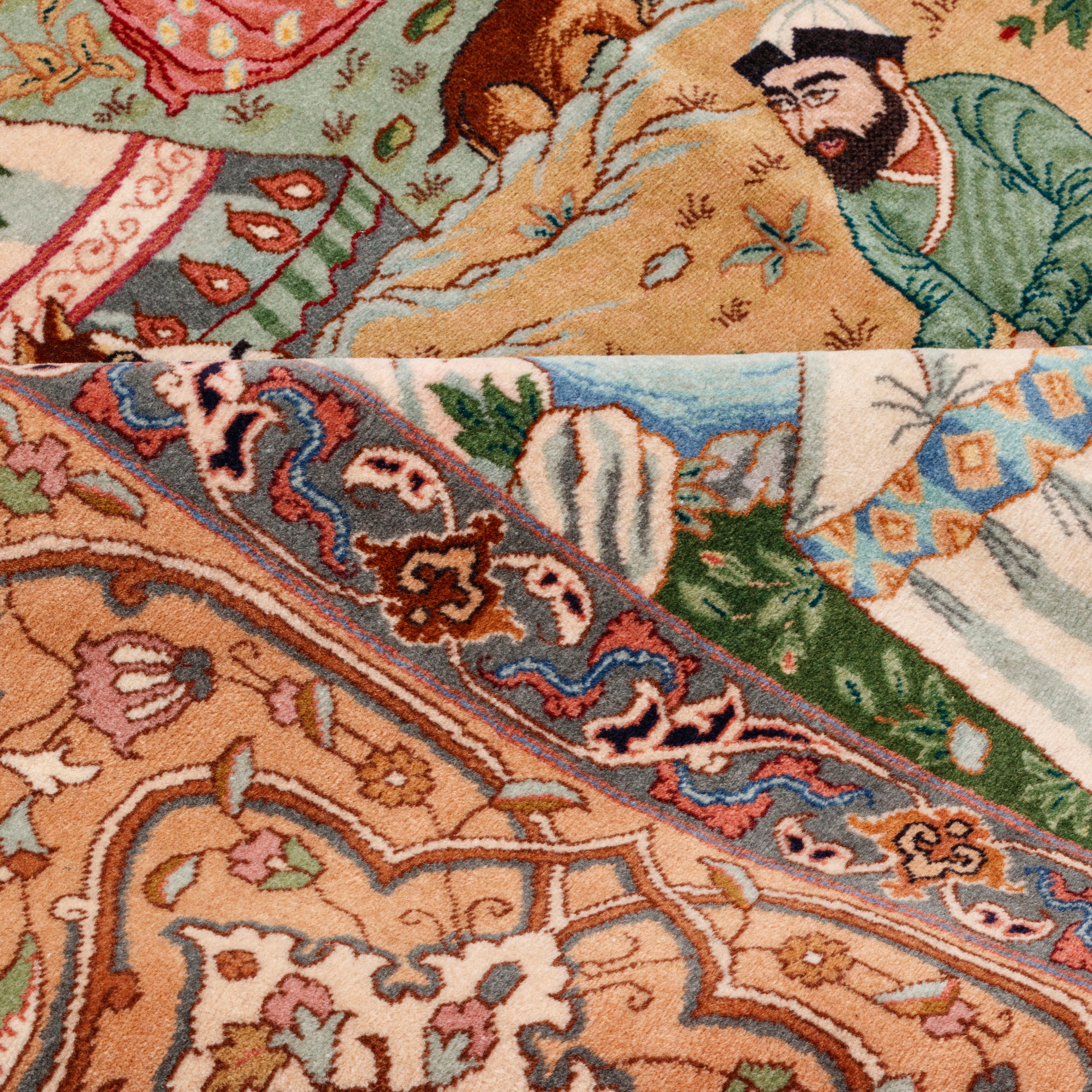 Tabriz Handmade Carpet — Sarasar | Wool / Cotton Warp | 206 × 290 cm | SKU 10500082