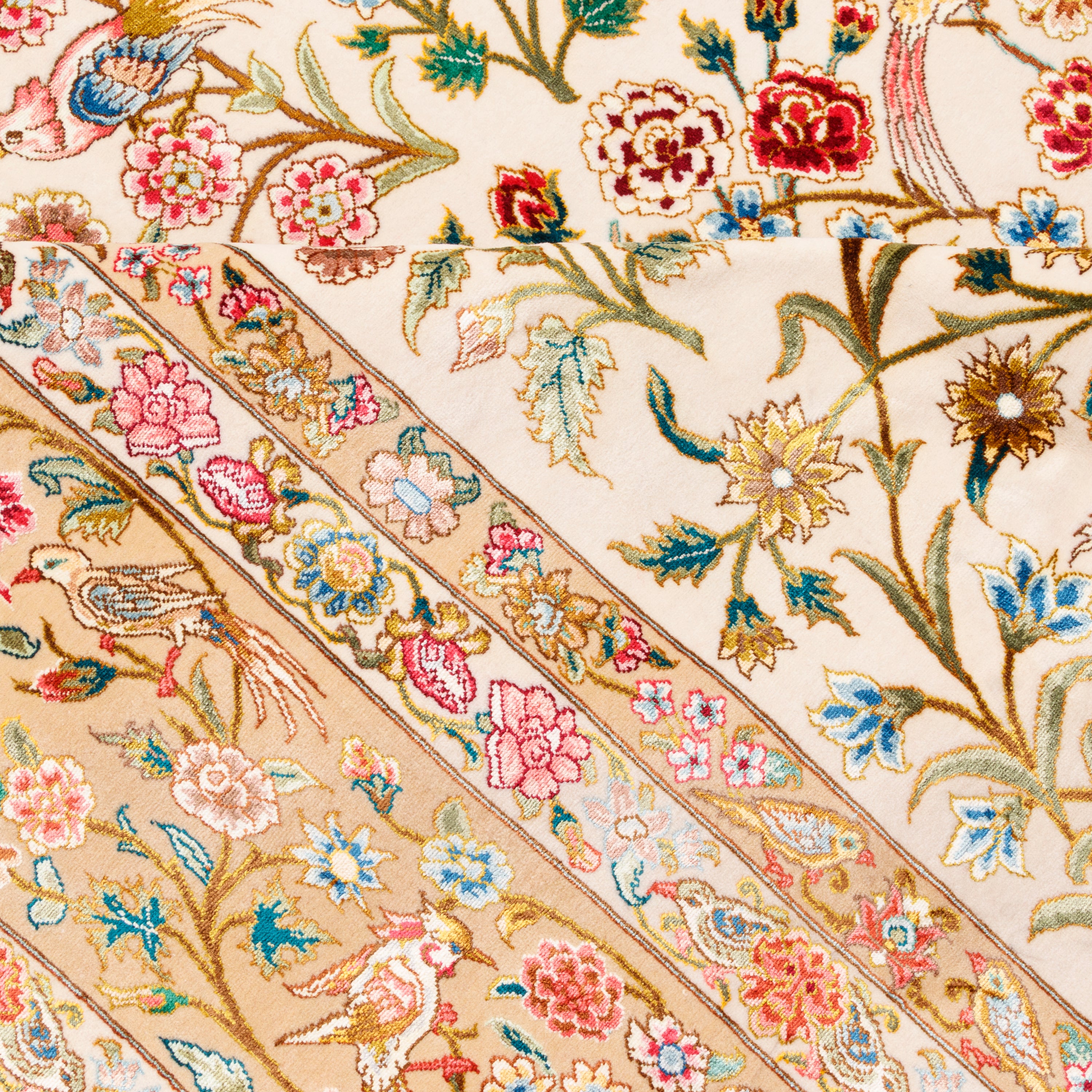 Tabriz Handmade Carpet — Sarasar | Silk Pile / Silk Warp | 150 × 210 cm | SKU 10300059
