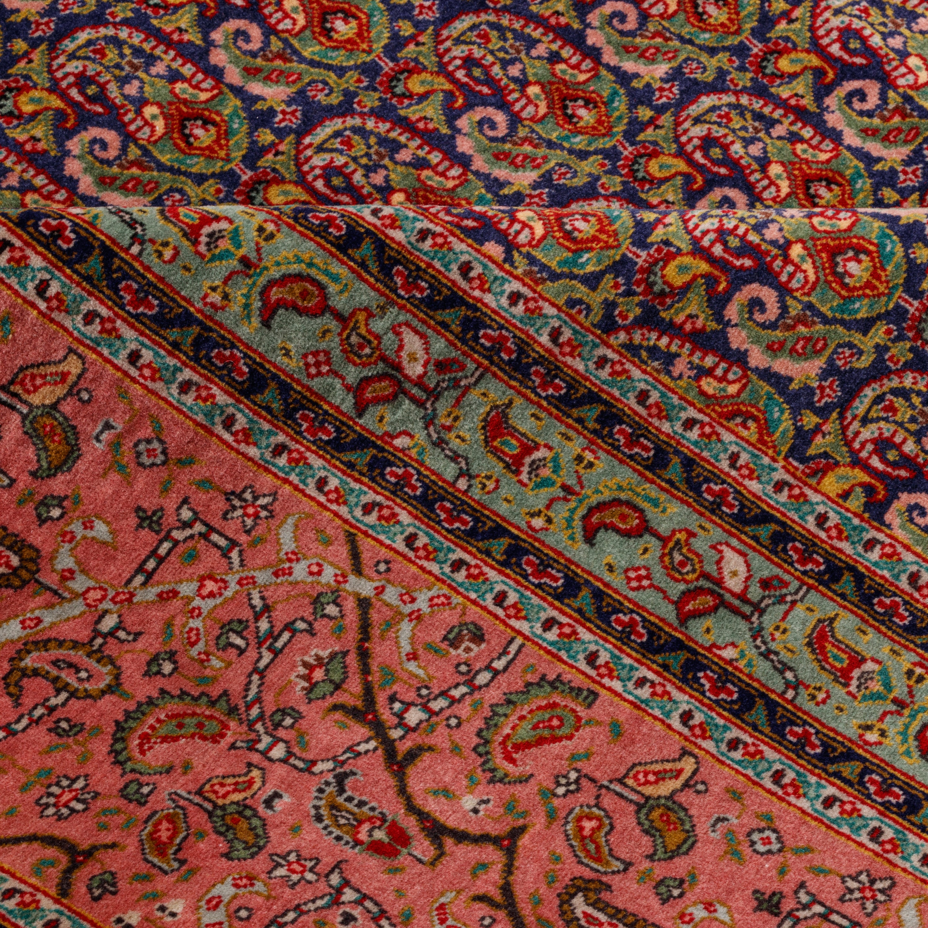 Tabriz Handmade Carpet — Sarasar | Wool / Silk Warp | 200 × 295 cm | SKU 10500086