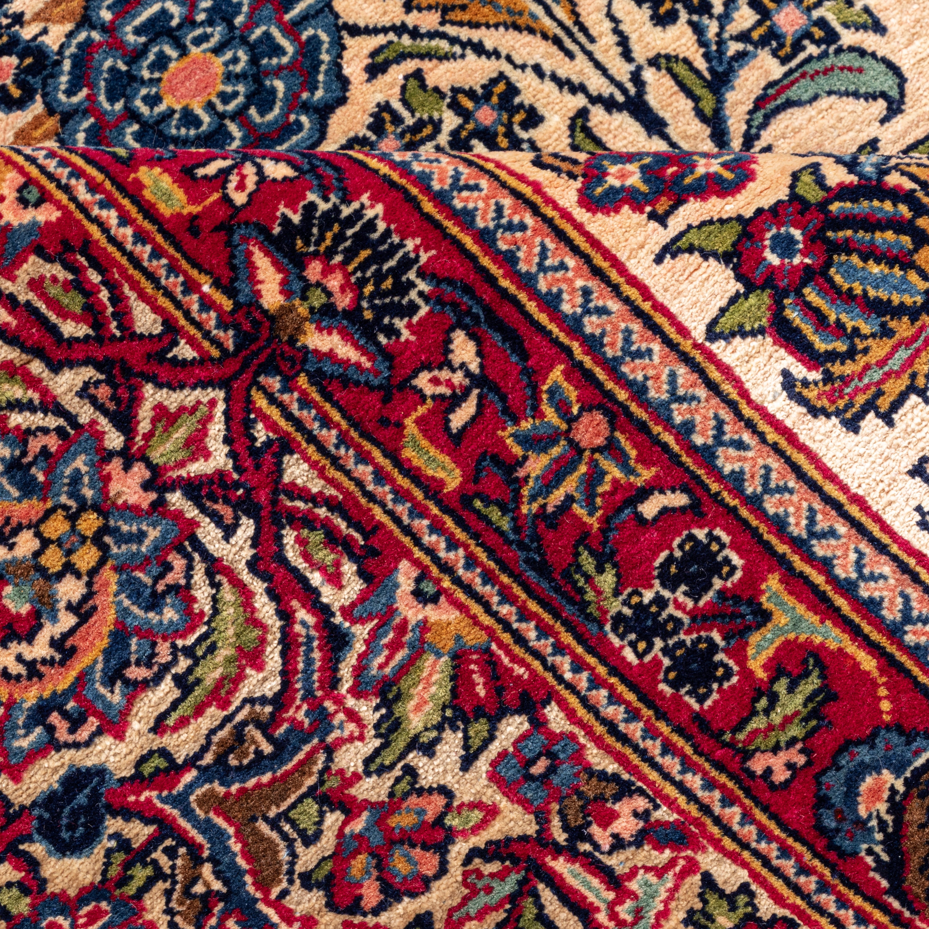 Kashan Handmade Carpet — Goldani | Wool / Cotton Warp | 138 × 197 cm | SKU 10200003