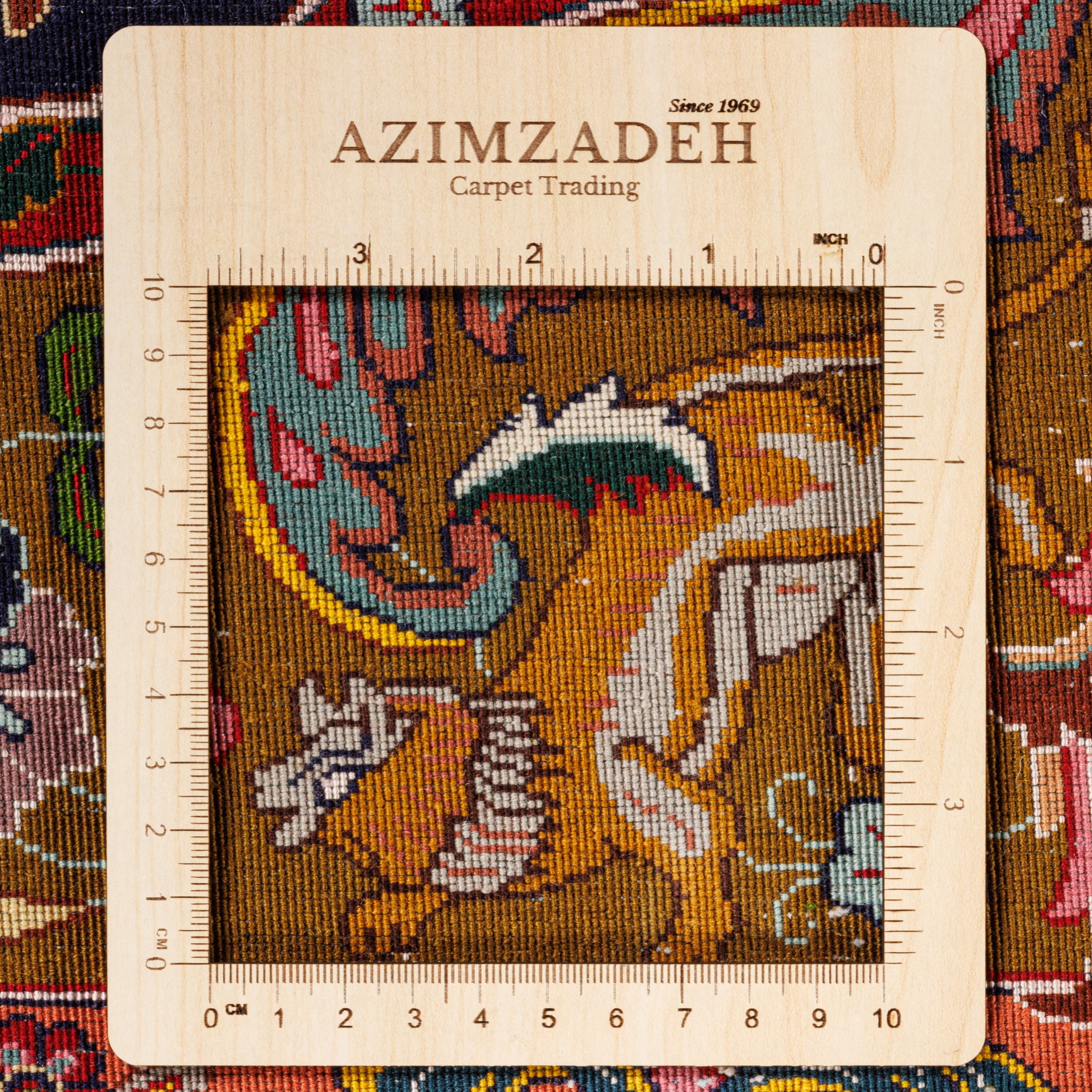 Tabriz Handmade Carpet — Lachak Toranj | Silk Pile / Silk Warp | 403 × 590 cm | SKU 12300722