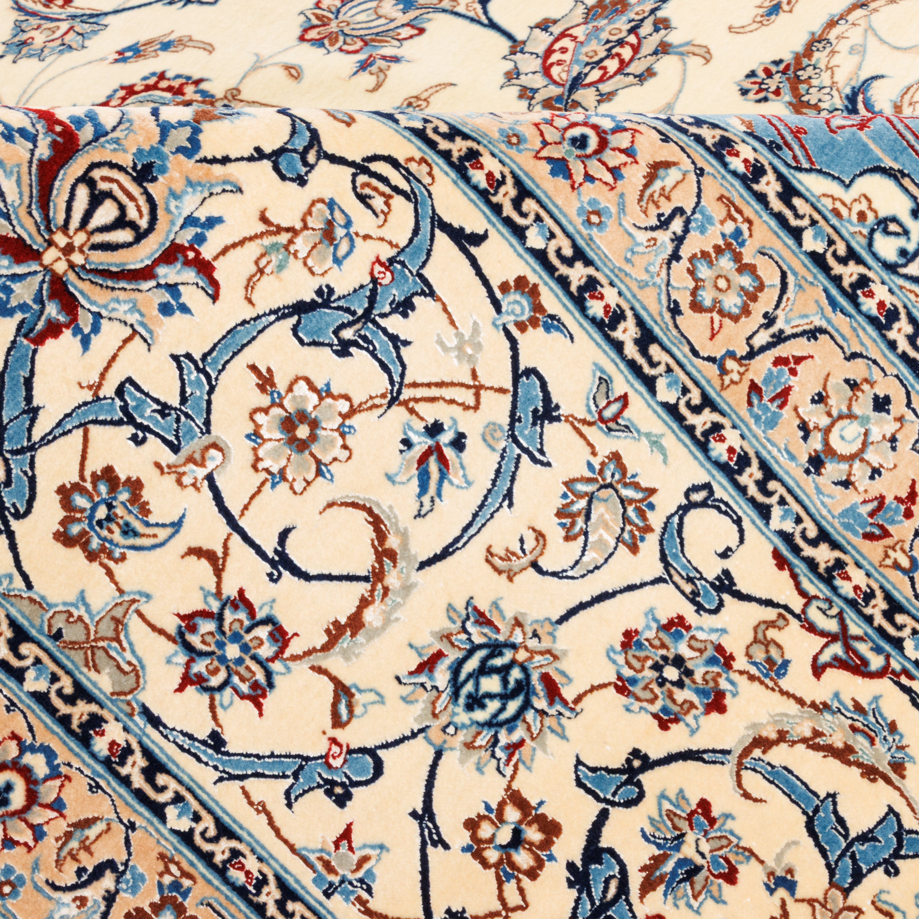 Nain Handmade Carpet — Lachak Toranj | Silk Pile / Cotton Warp | 358 × 482 cm | SKU 11700702