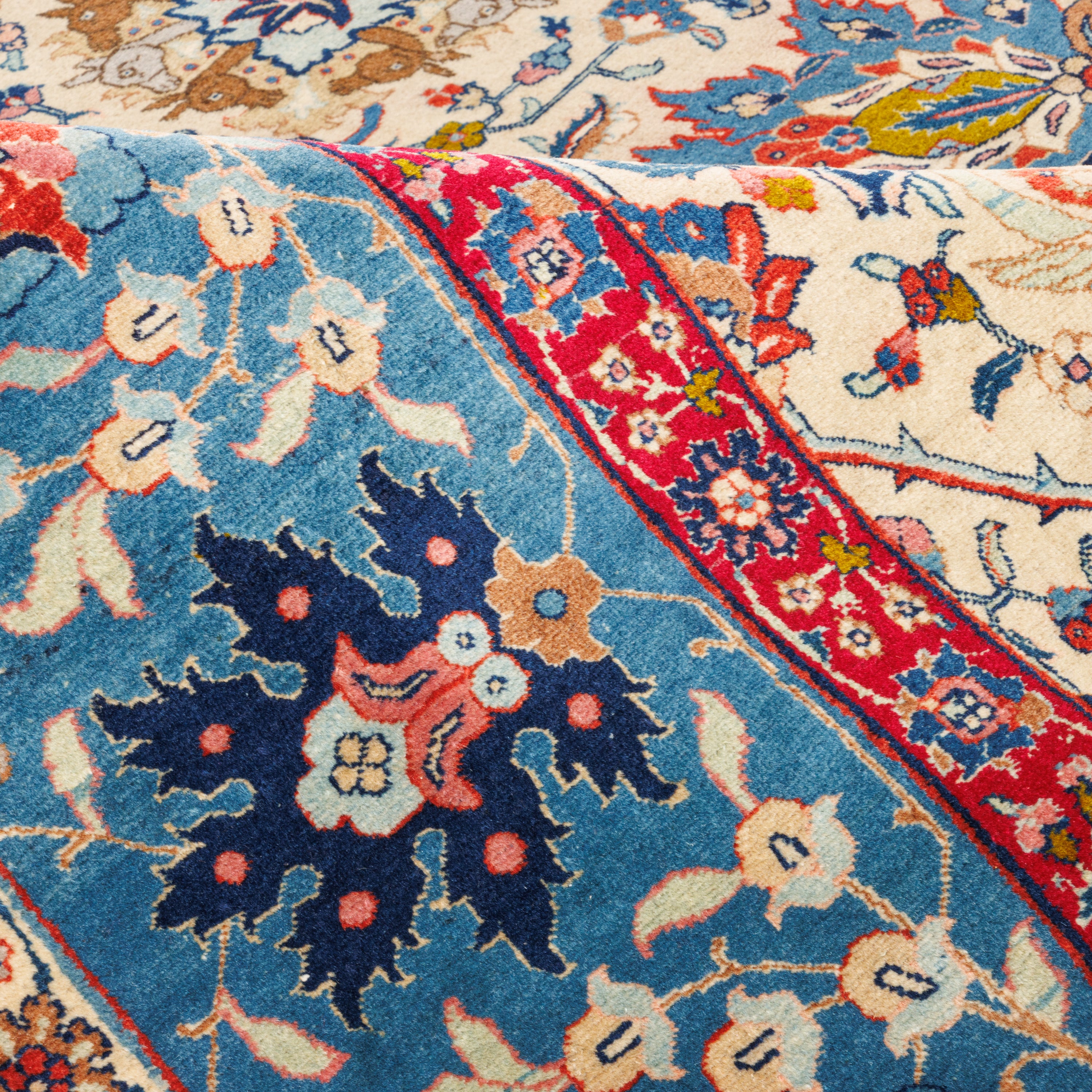 Tabriz Handmade Carpet — Sarasar | Wool / Cotton Warp | 387 × 570 cm | SKU 12200682