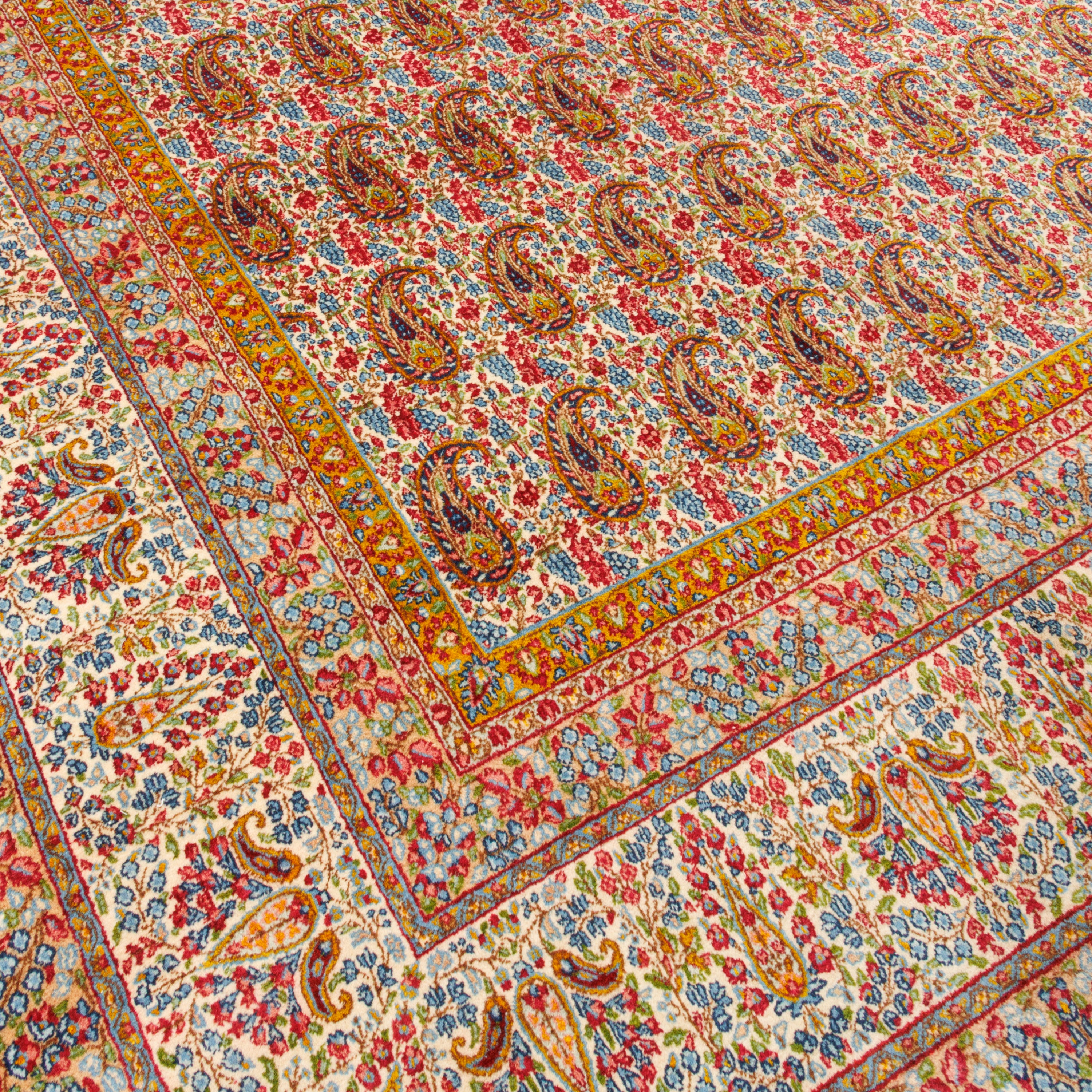 سجادة كرمان يدوية — ساراسار | صوف / سداة قطن | 315 × 472 سم | رمز المنتج 11400693