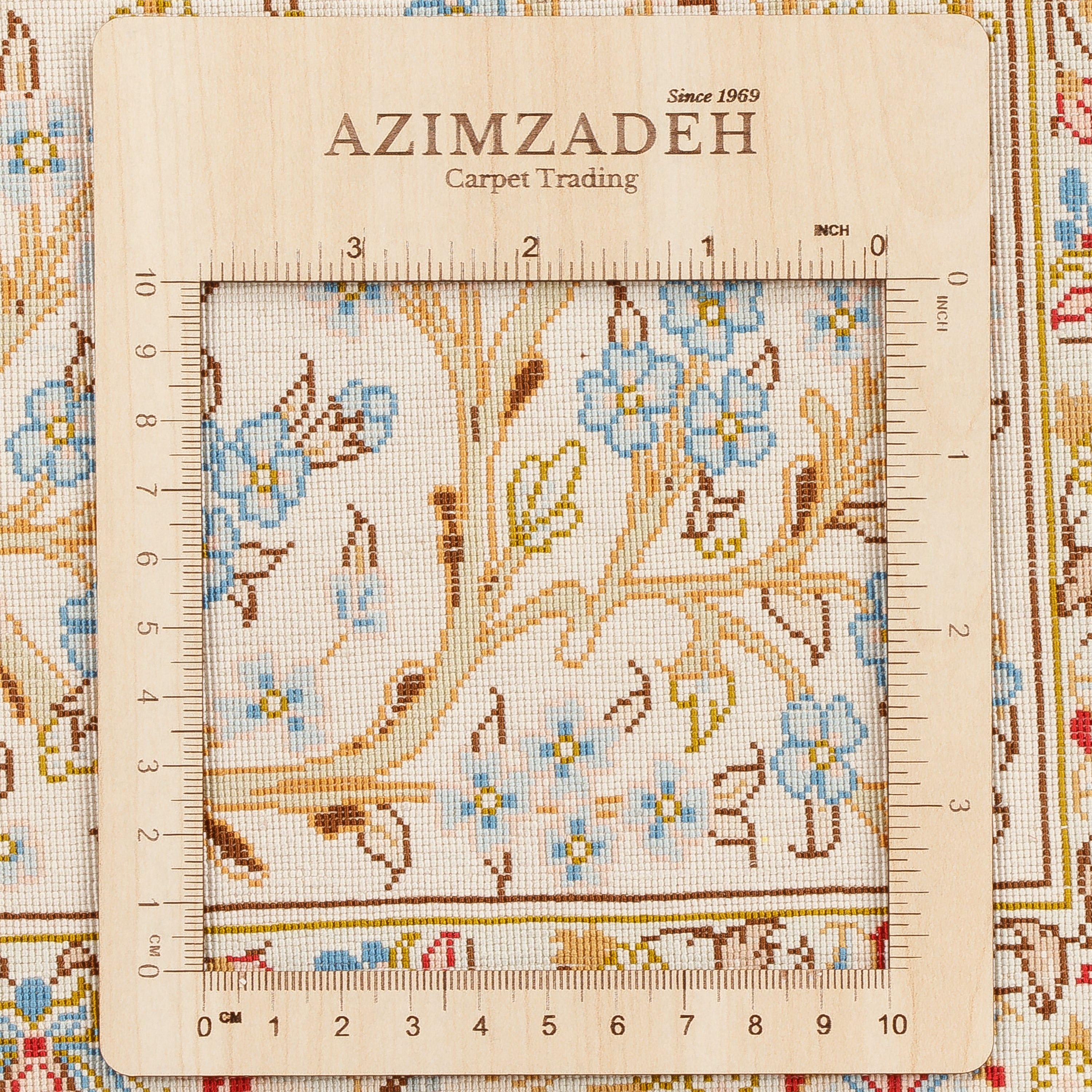 Qom Handmade Carpet — Sarasar | Full Silk | 130 × 210 cm | SKU 10200473