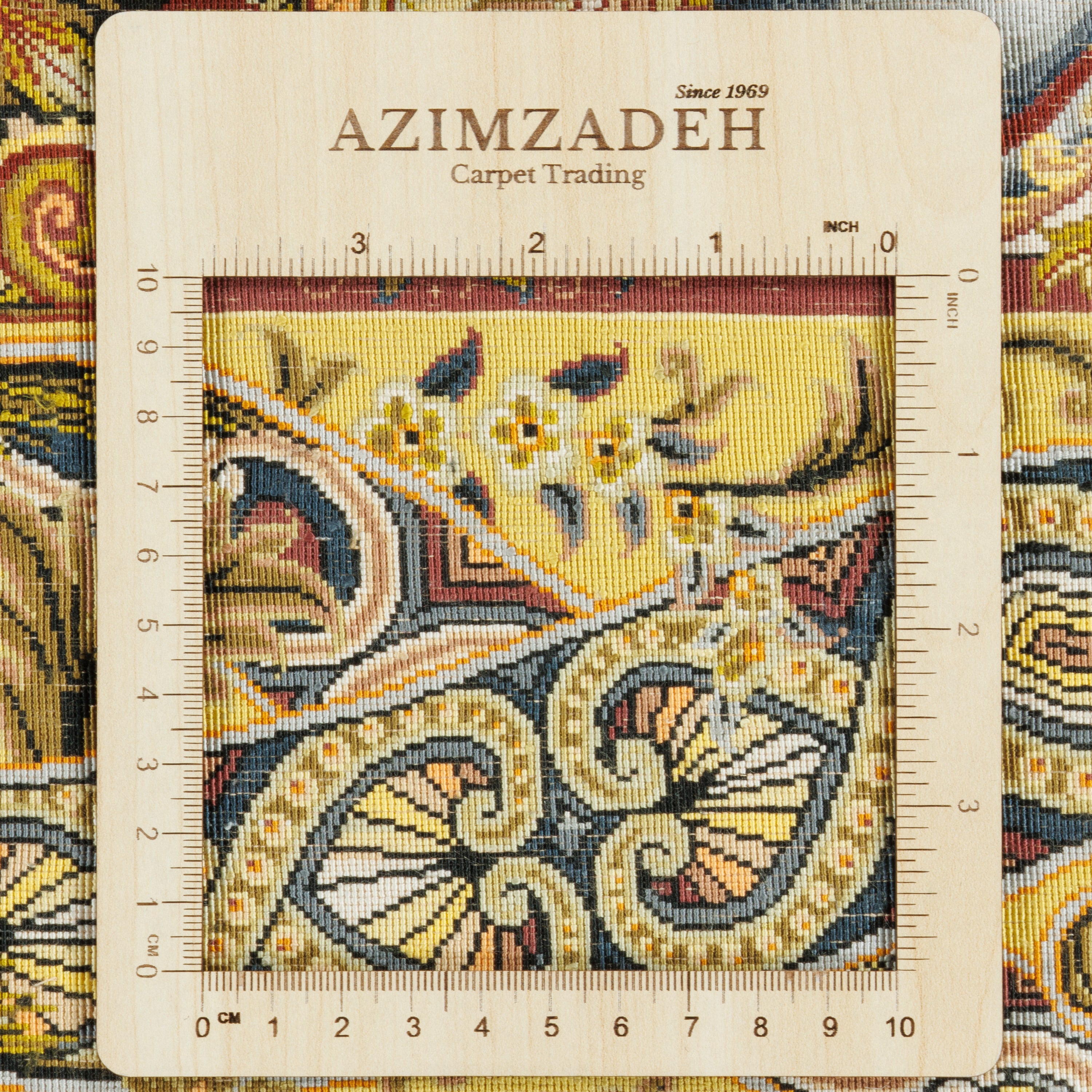 سجادة قم يدوية — لشك ترنج | حرير بالكامل | 300 × 400 سم | رمز المنتج 11200654