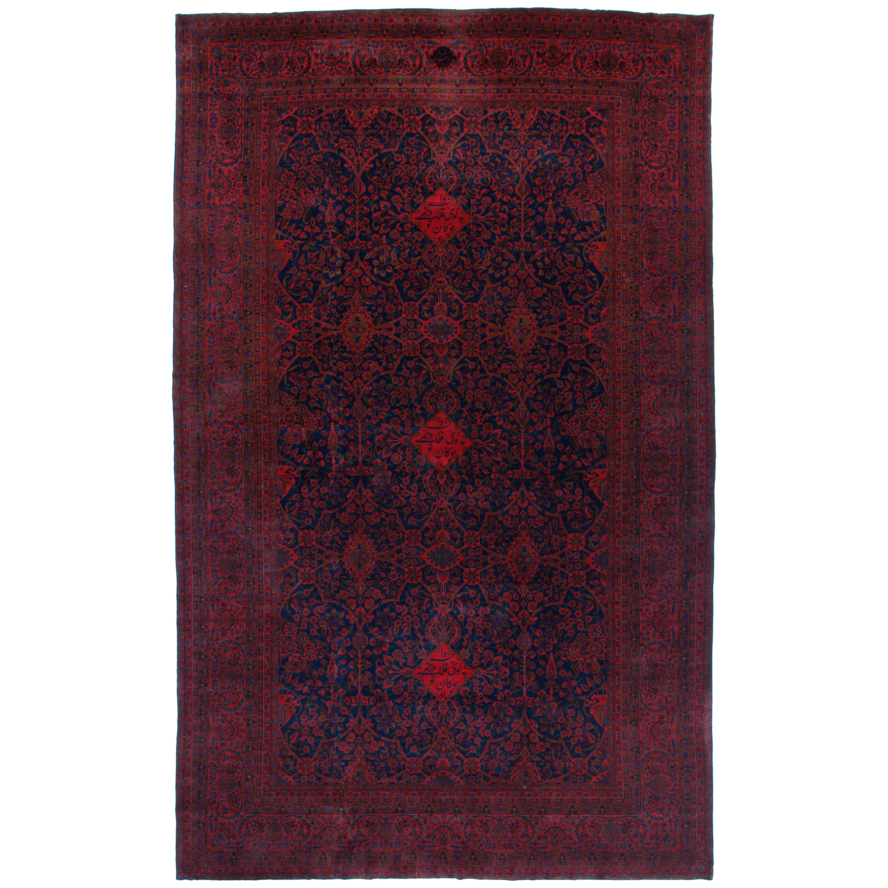 Kashan Handmade Carpet — Sarasar | Wool / Cotton Warp | 305 × 495 cm | SKU 11500640