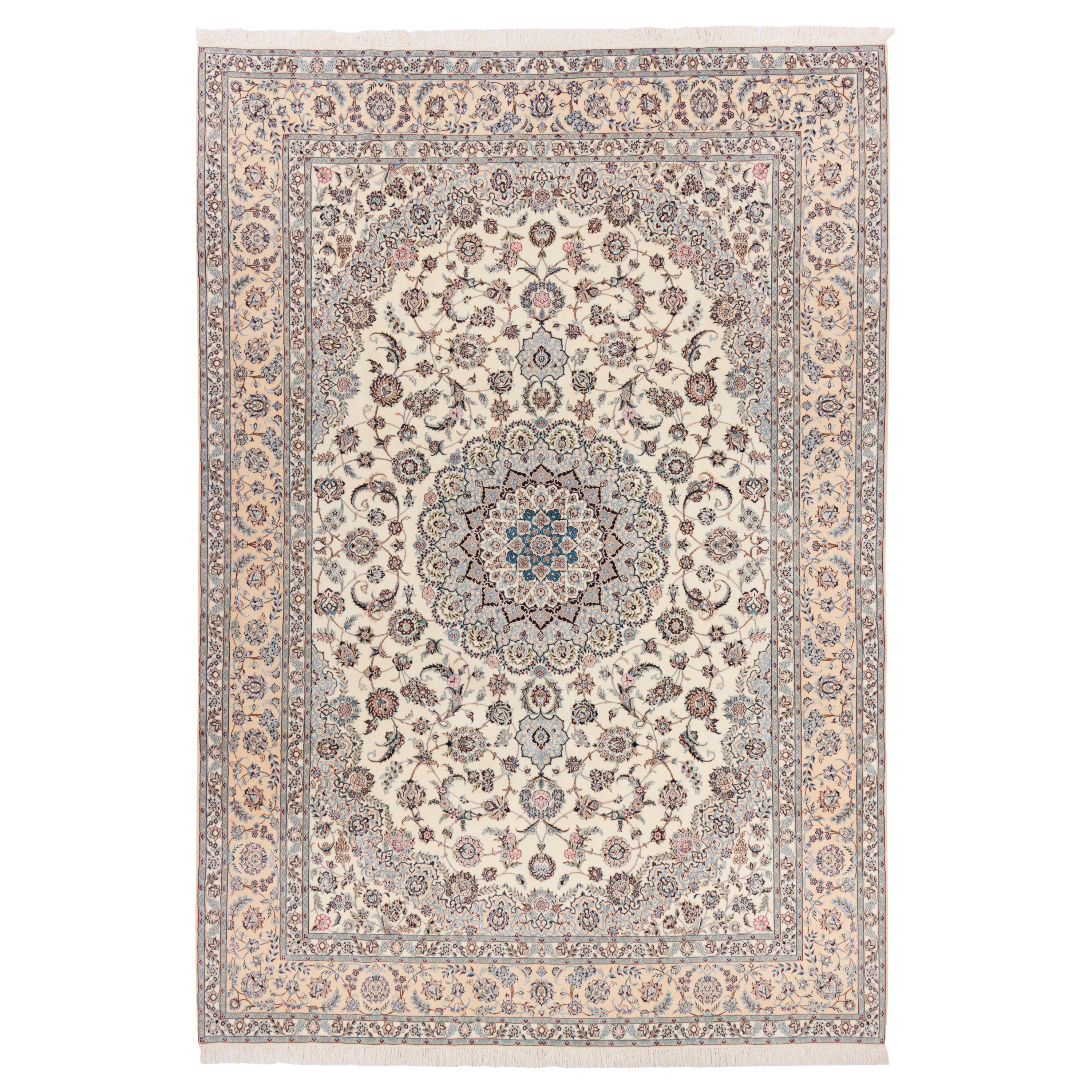 Nain Handmade Carpet — Lachak Toranj | Silk Pile / Cotton Warp | 253 × 366 cm | SKU 10900793