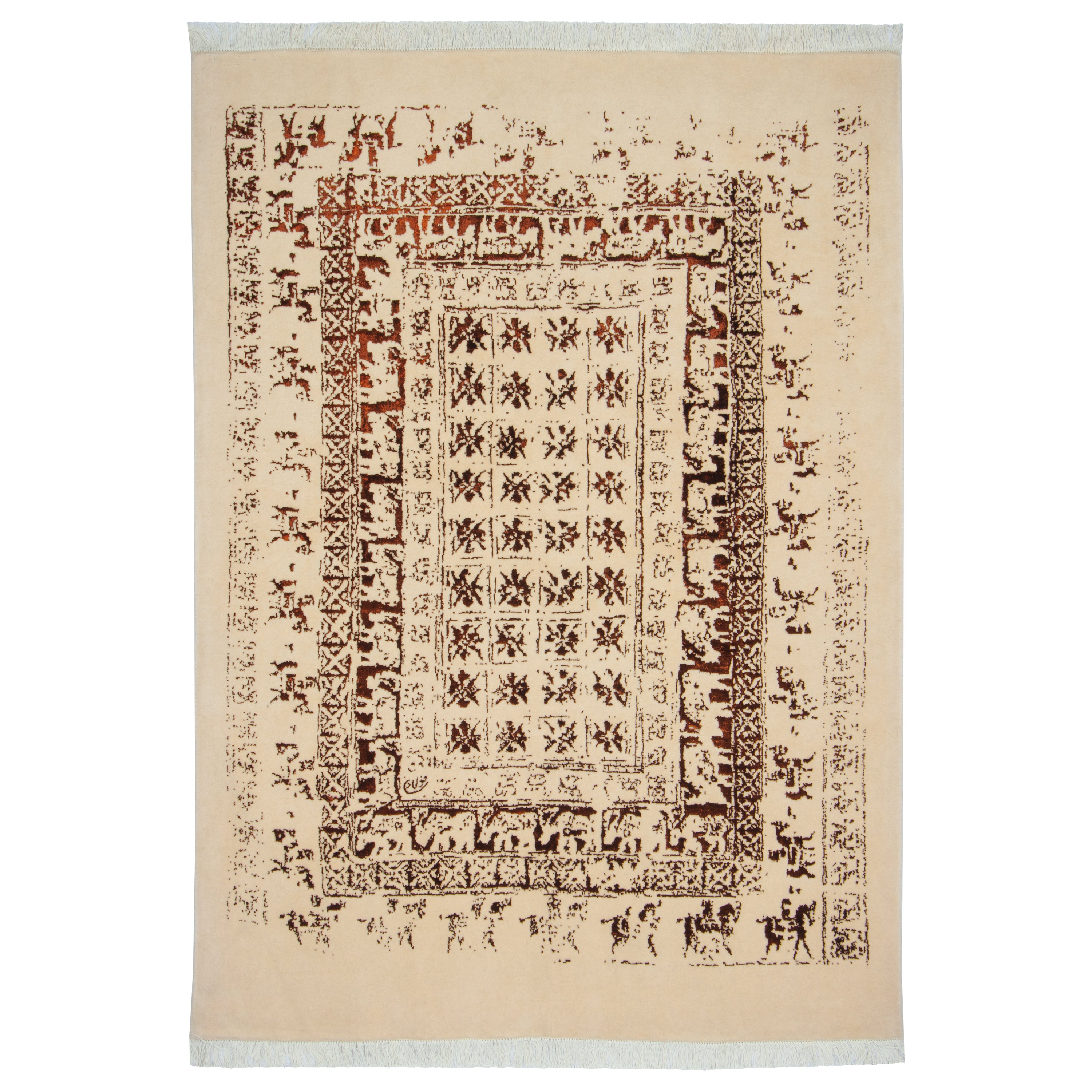 Tabriz Handmade Carpet — Sarasar | Silk Pile / Cotton Warp | 150 × 200 cm | SKU 10300842