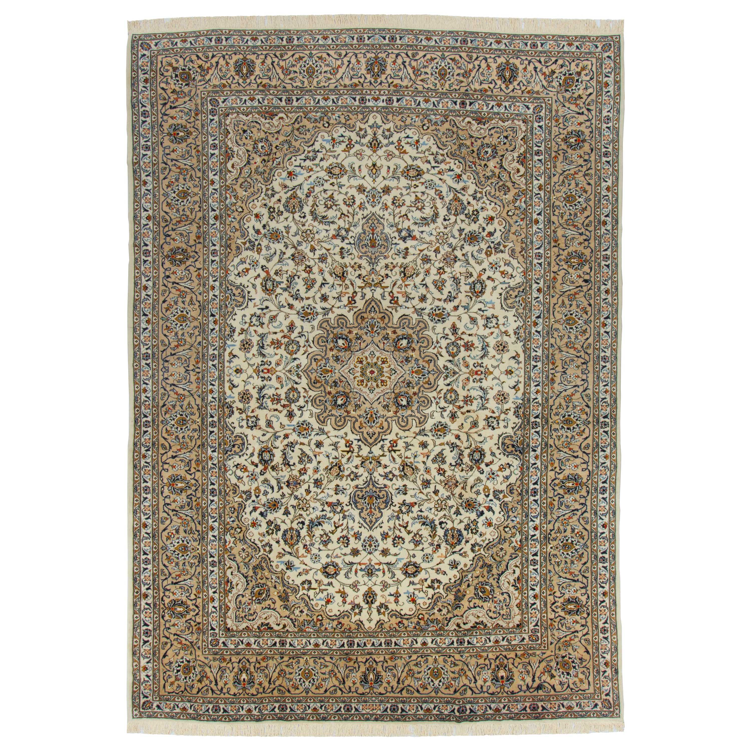 Kashan Handmade Carpet — Lachak Toranj | Wool / Cotton Warp | 288 × 407 cm | SKU 11100790