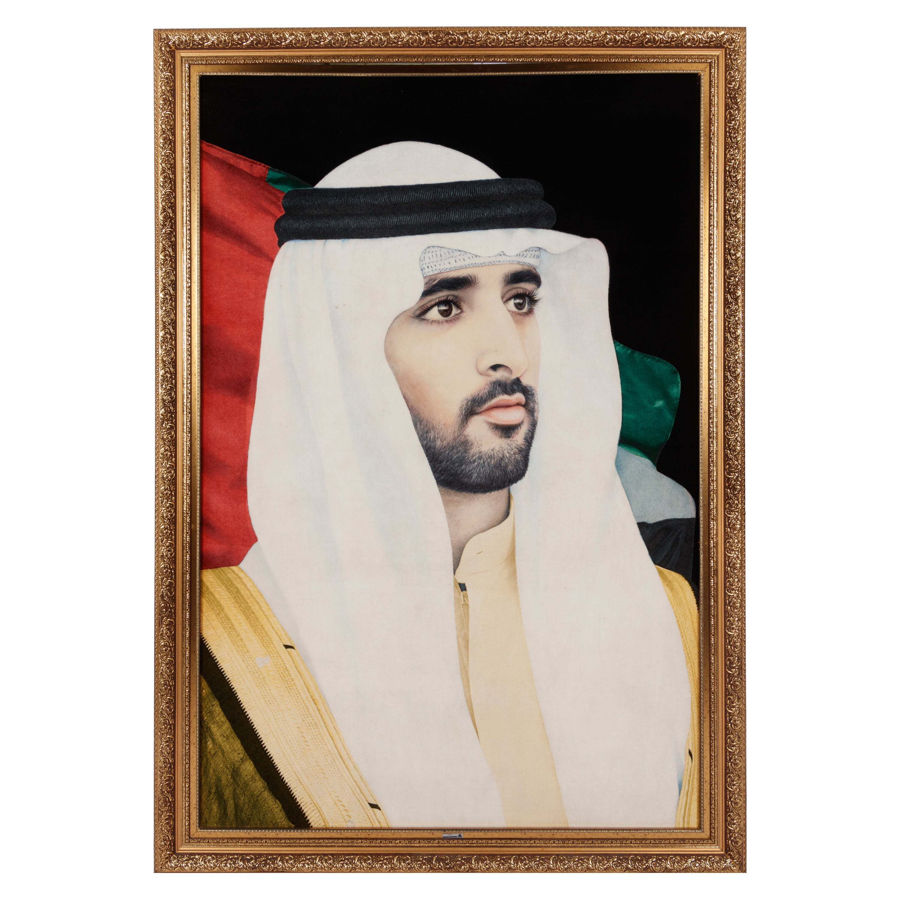 لوحة فنية جدارية لسجاد تبريز اليدوي — ساراسار | وبر حرير / سدى حرير | 146 × 222 سم | SKU 70300904