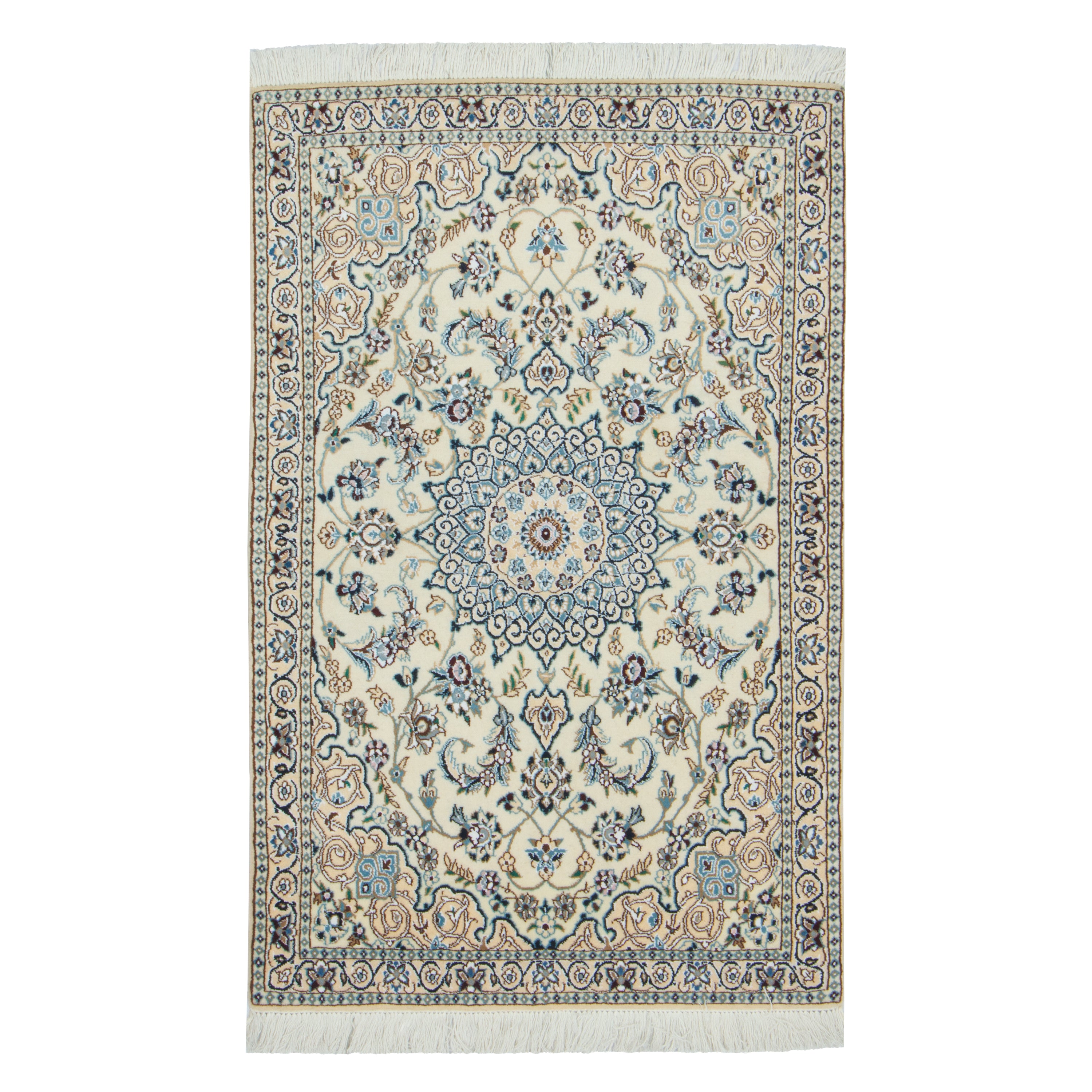 Nain Handmade Carpet — Lachak Toranj | Silk Pile / Wool Warp | 90 × 140 cm | SKU 10101318