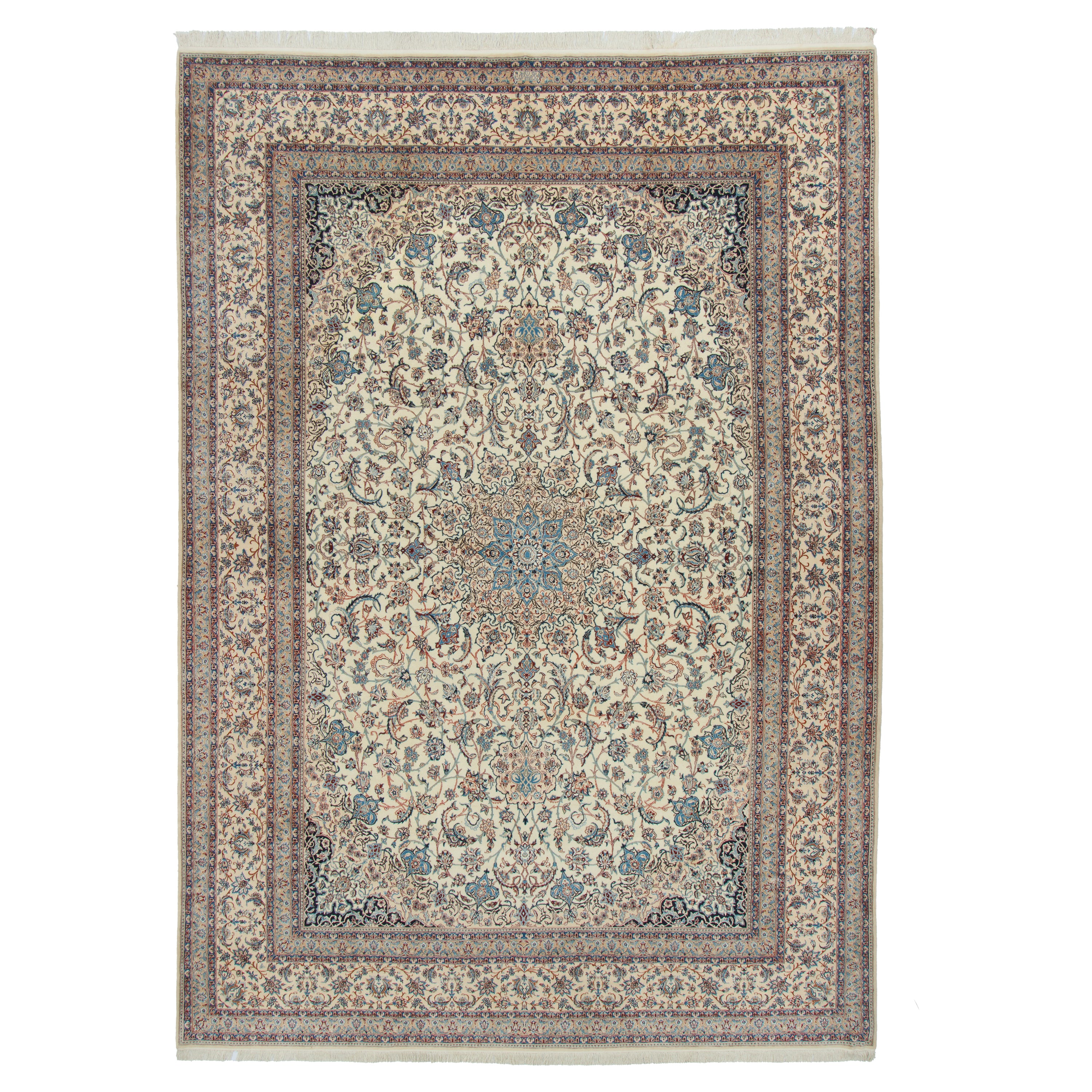 Nain Handmade Carpet — Lachak Toranj | Silk Pile / Cotton Warp | 305 × 430 cm | SKU 11300671