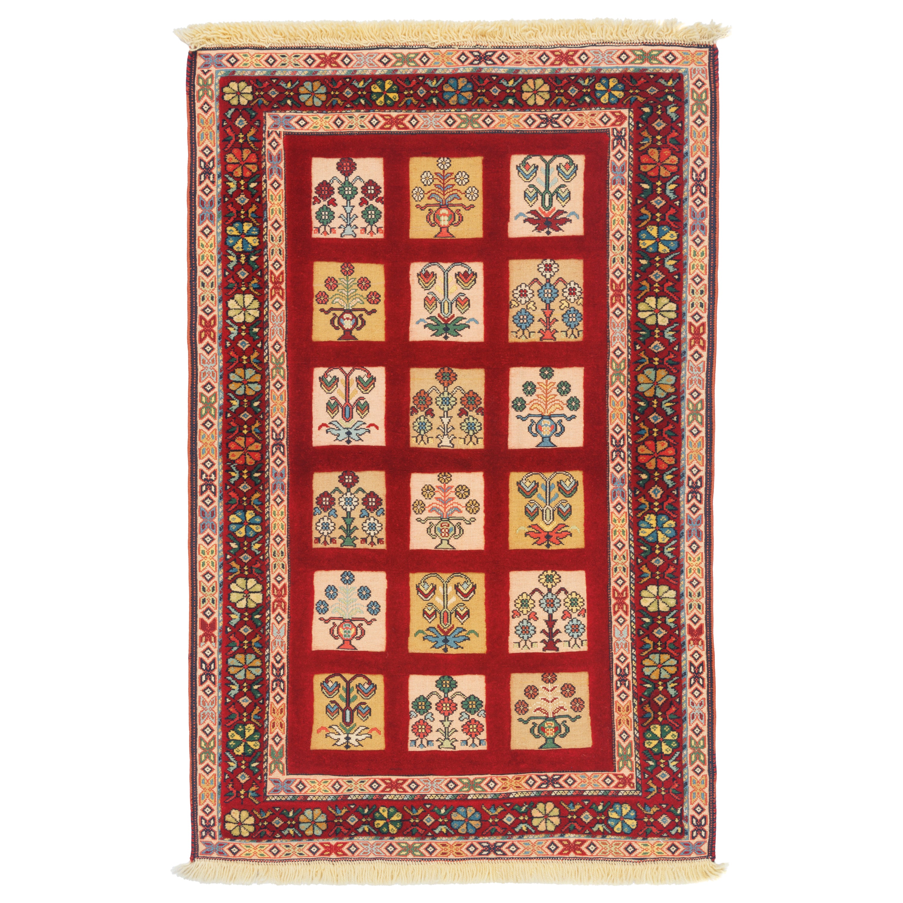 Sirjan Handmade Kilim Carpet — Kheshti | Full Wool | 82 × 127 cm | SKU 40100336