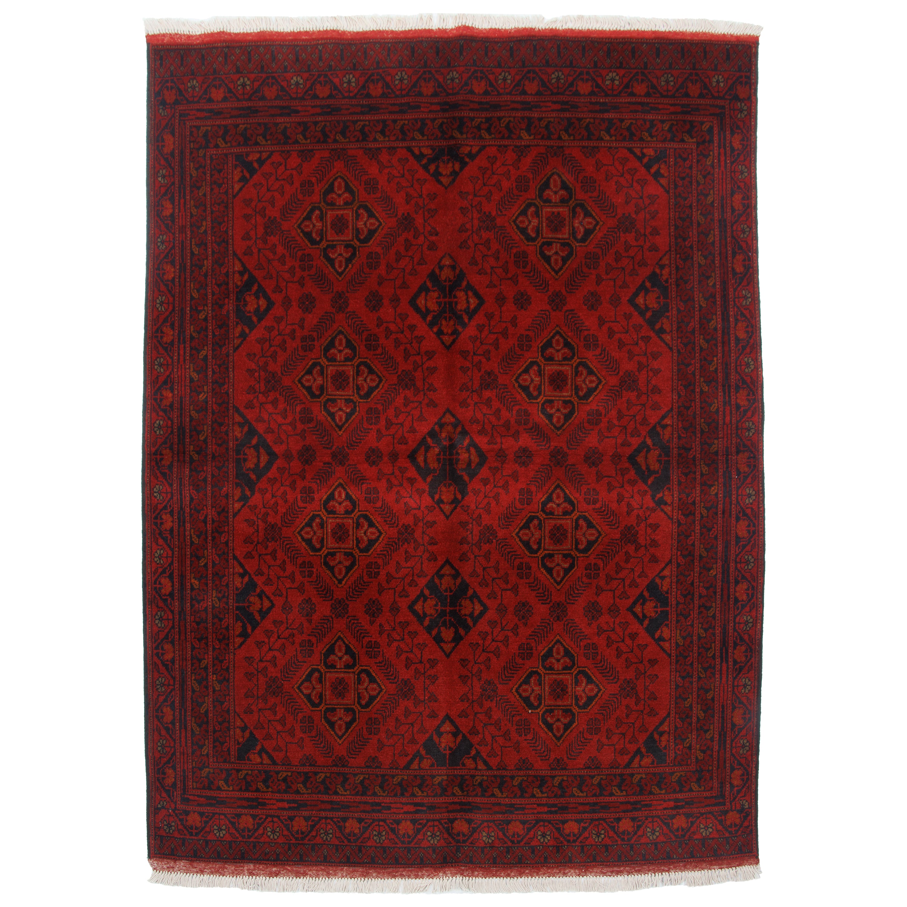 Aliabad Handmade Carpet — All-over | Full Wool | 145 × 195 cm | SKU 10201636