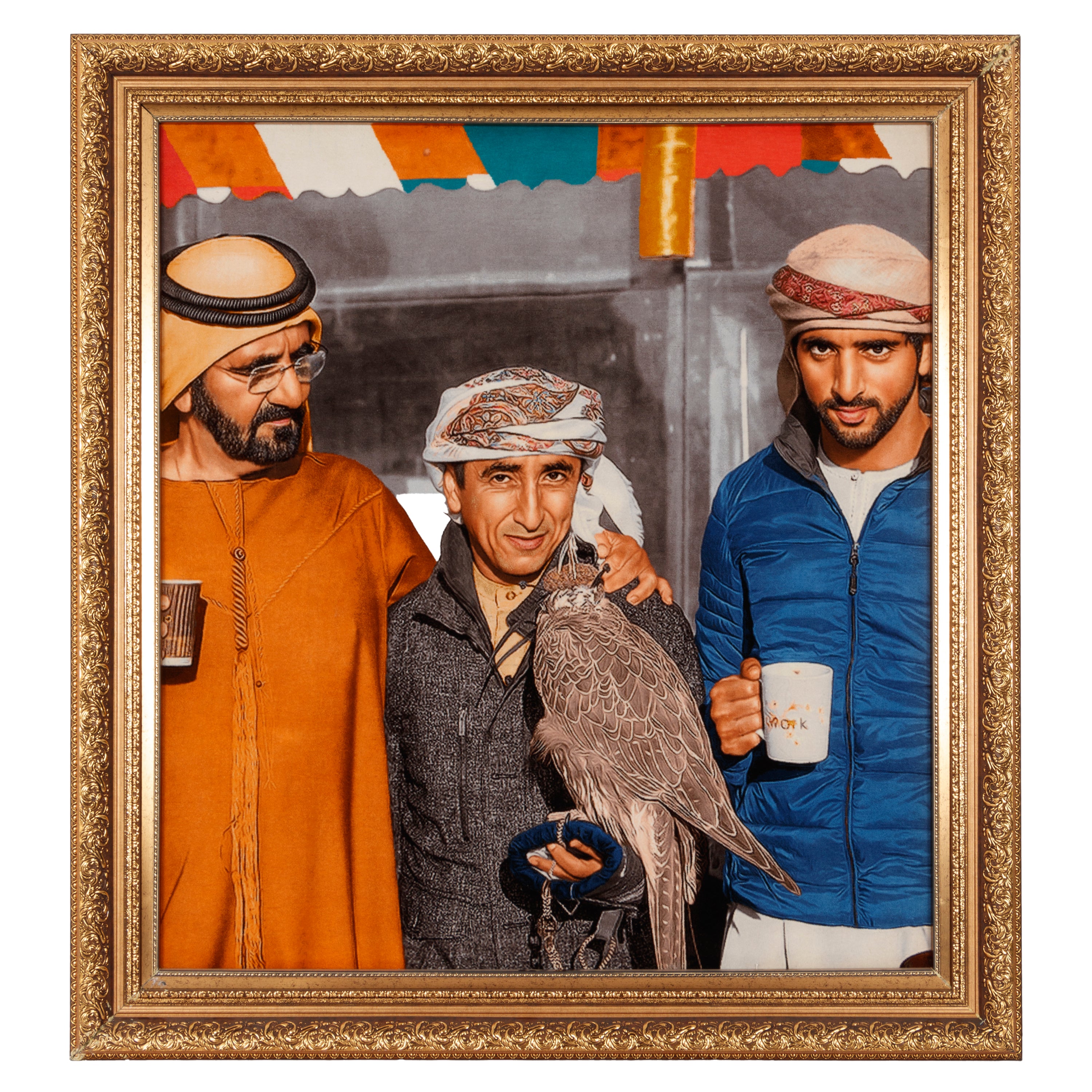 فن حائط سجاد تبريز اليدوي — سراسر | وبر حريري / سدى حريري | 118 × 128 سم | SKU 70100908