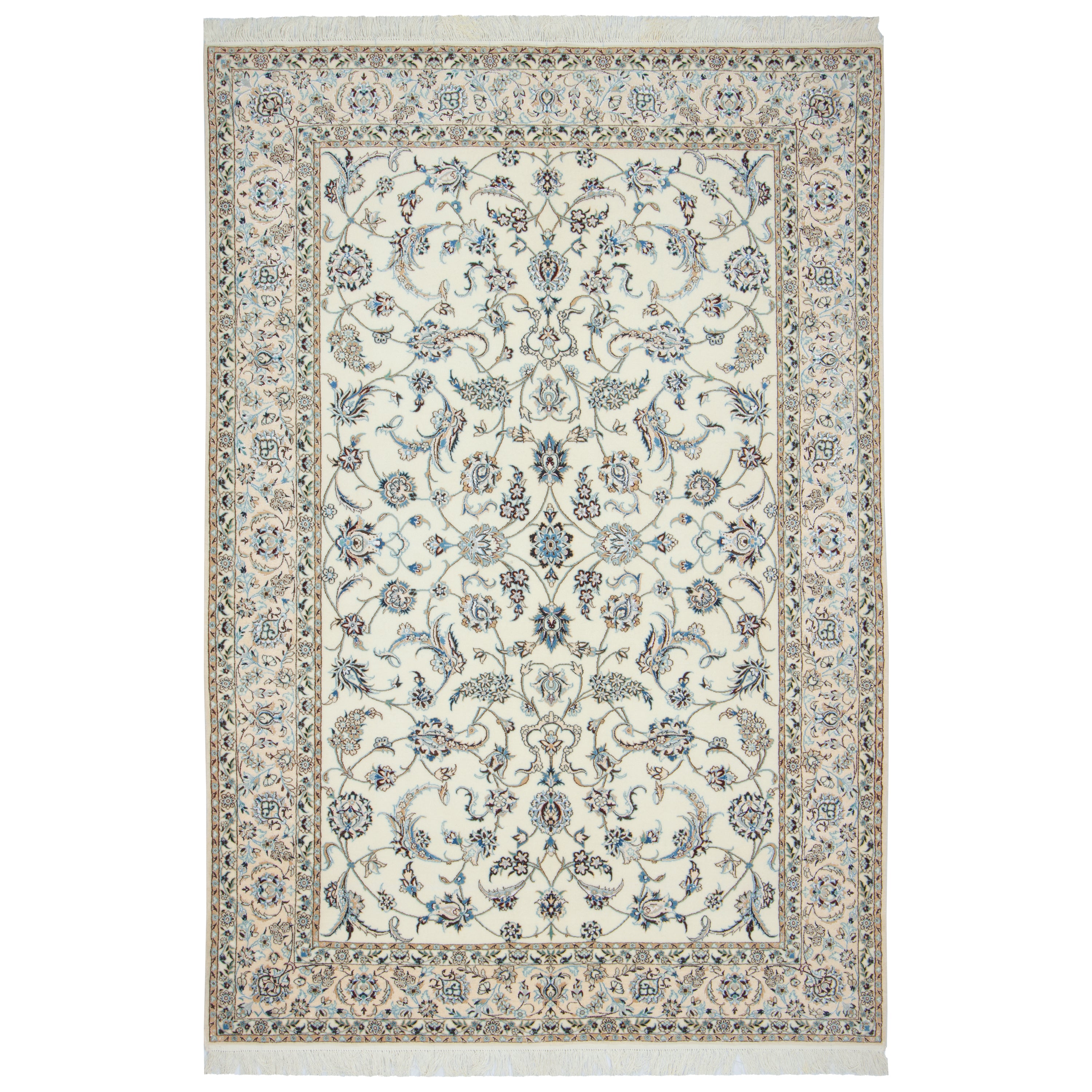 Nain Handmade Carpet — Sarasar | Silk Pile / Cotton Warp | 160 × 233 cm | SKU 10300857