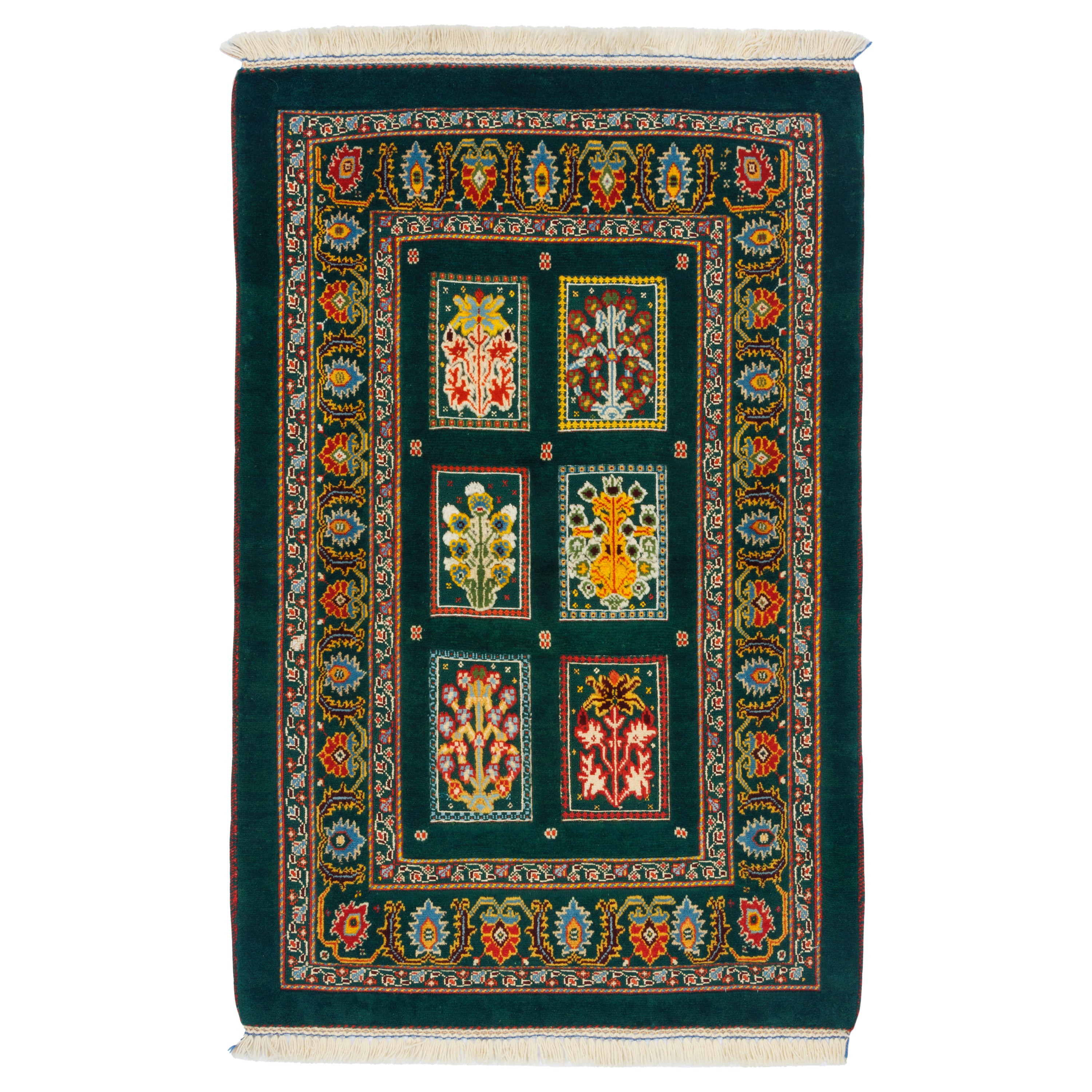 Sirjan Handmade Kilim Carpet — Kheshti | Full Wool | 87 × 132 cm | SKU 40100323