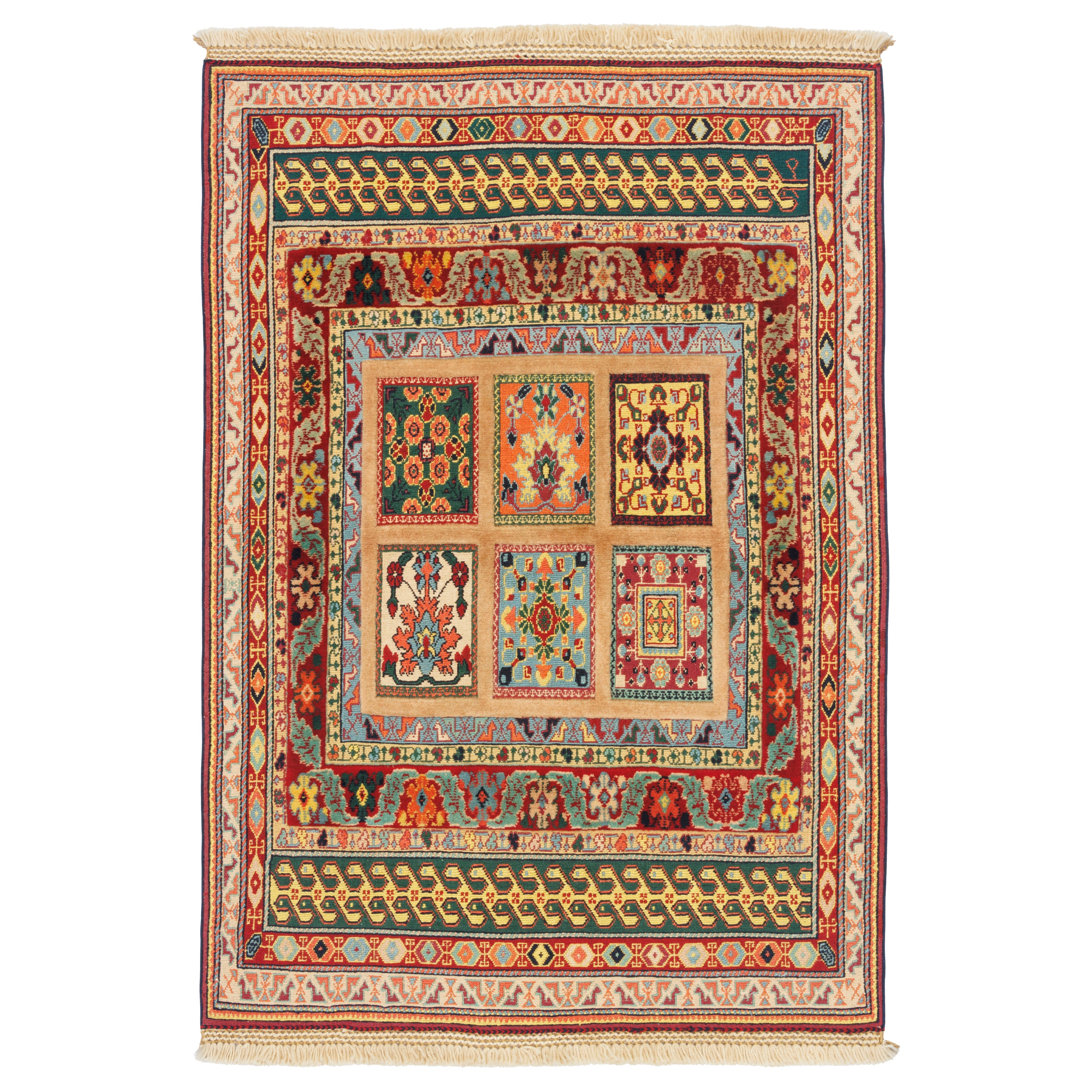 Sirjan Handmade Kilim Carpet — Kheshti | Full Wool | 90 × 125 cm | SKU 40100334