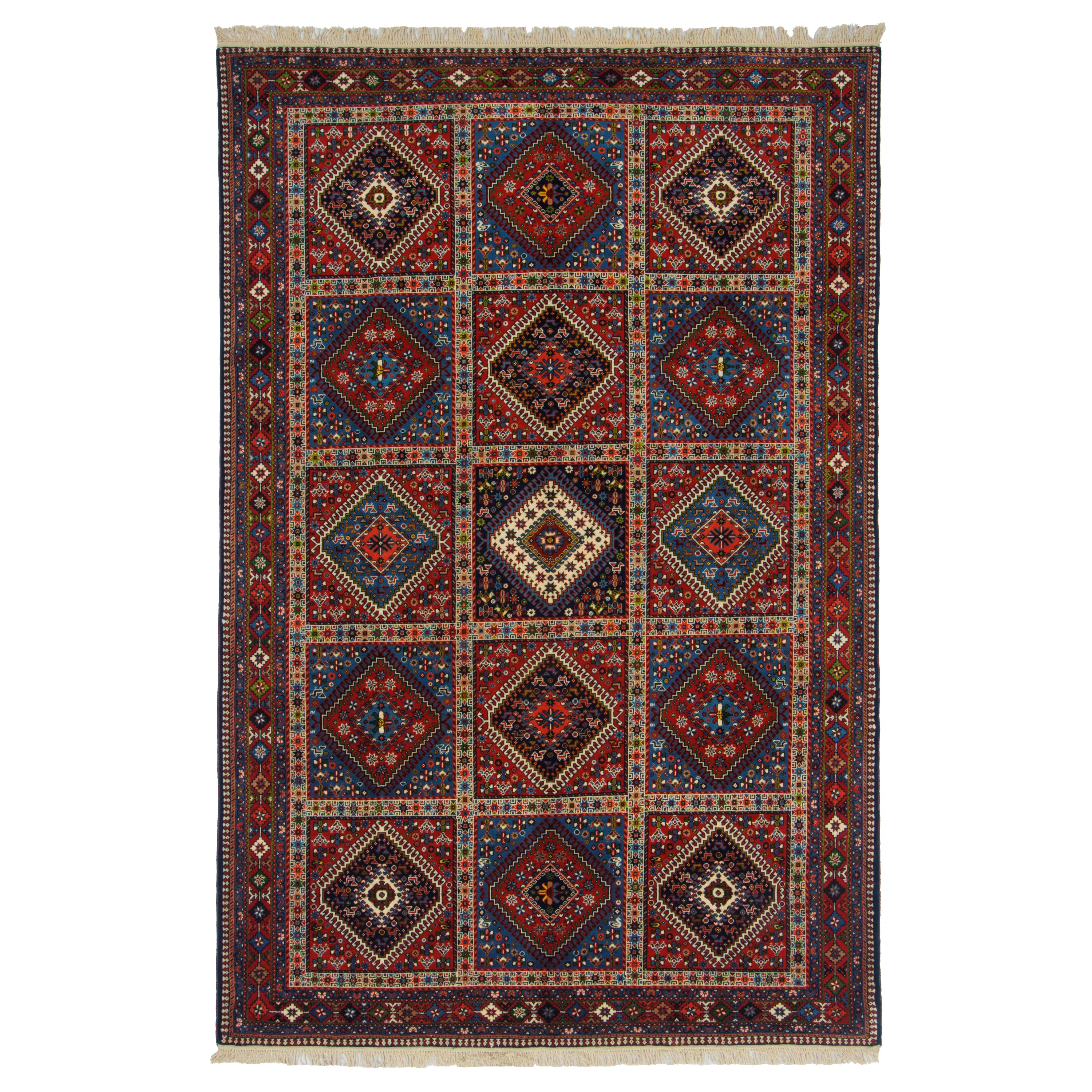 Shiraz Handmade Carpet — Kheshti | Full Wool | 210 × 320 cm | SKU 10601440
