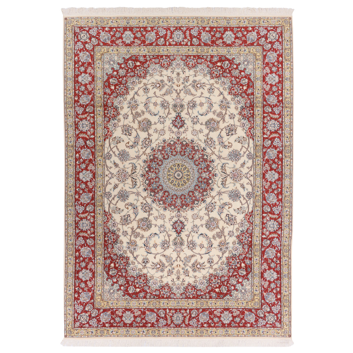 Nain Handmade Carpet — Lachak Toranj | Silk Pile / Cotton Warp | 250 × 350 cm | SKU 10800799