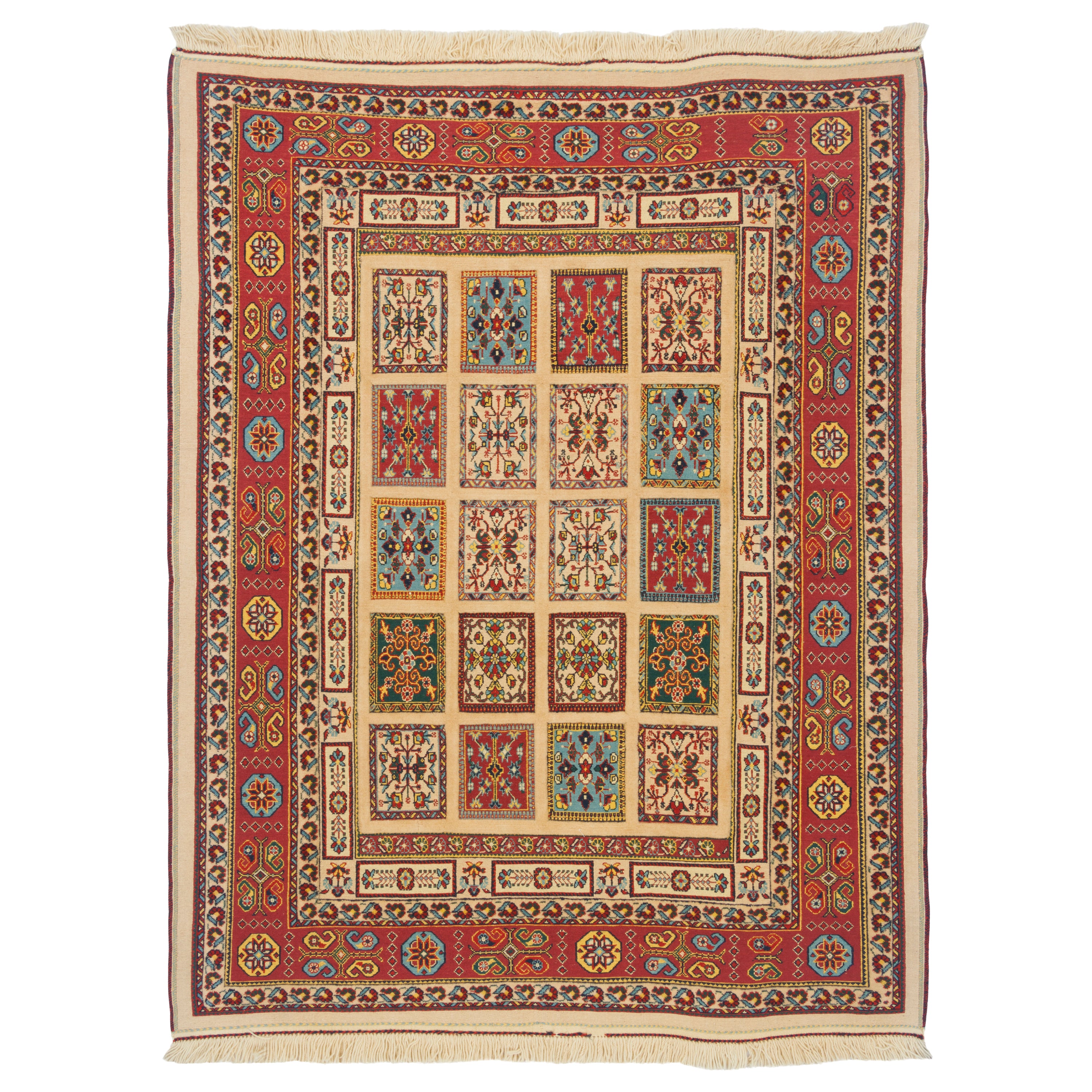 Sirjan Handmade Kilim Carpet — Kheshti | Full Wool | 150 × 190 cm | SKU 40200368