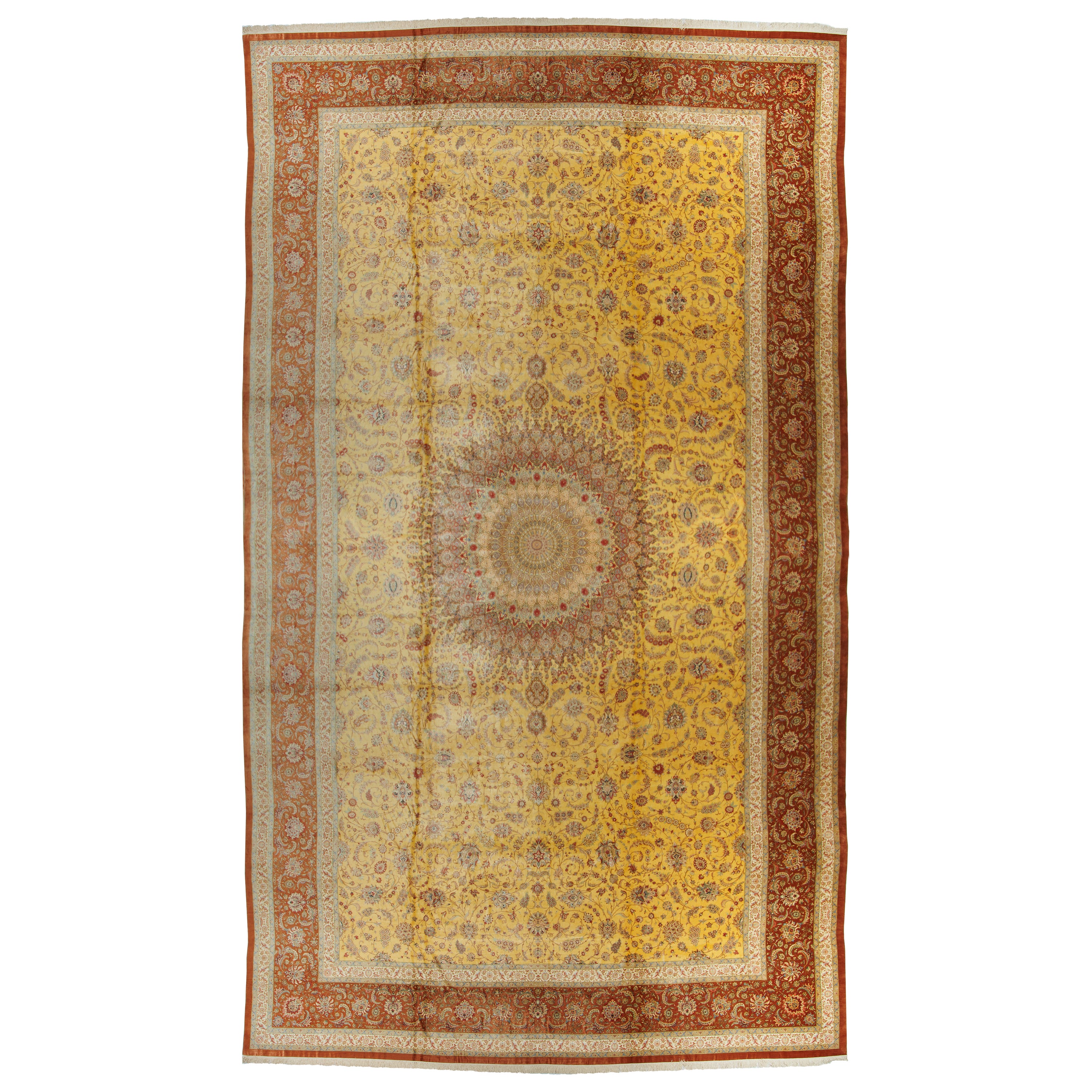 Qom Handmade Carpet | 600 × 1000 cm | SKU 16000773