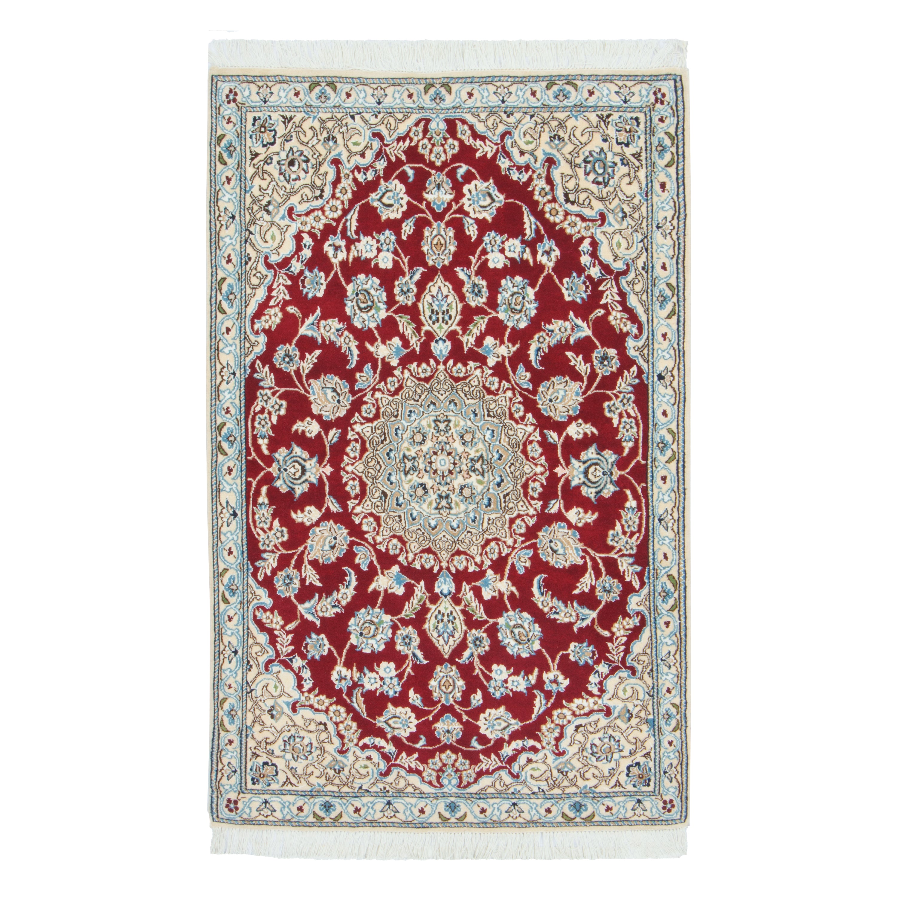 Nain Handmade Carpet — Lachak Toranj | Silk Pile / Wool Warp | 90 × 140 cm | SKU 10101316