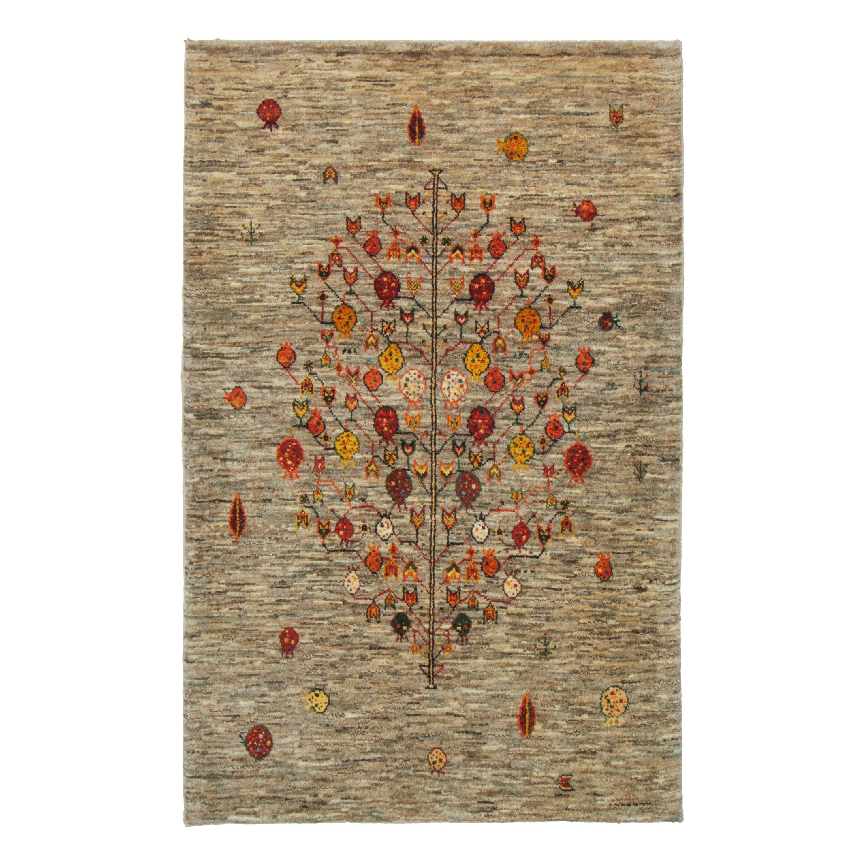 Shiraz Handmade Gabbeh — Sarasar | Full Wool | 86 × 135 cm | SKU 50101350
