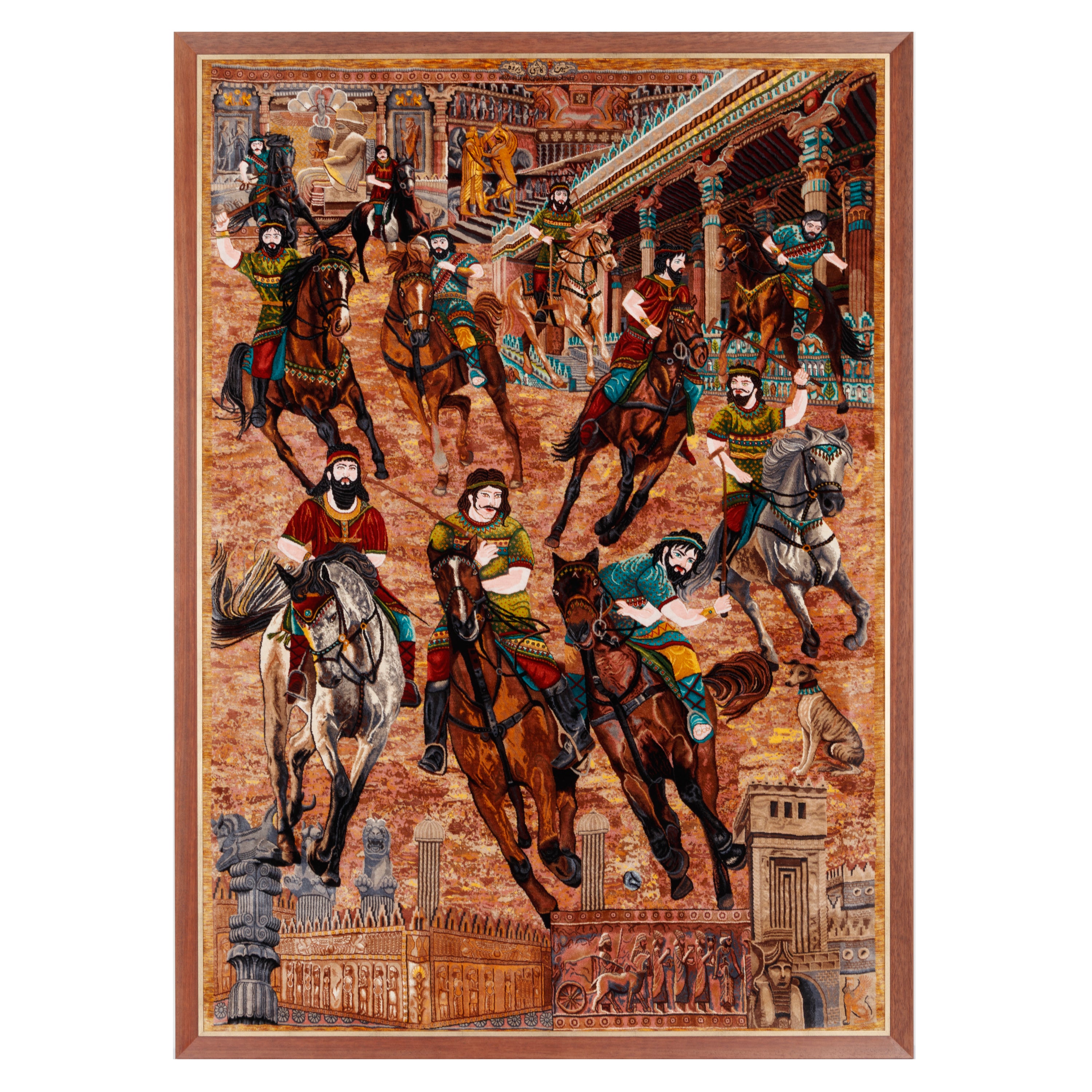 سجاد قم اليدوي — ساراسار | حرير كامل | 103 × 157 سم | رمز المنتج 70100902