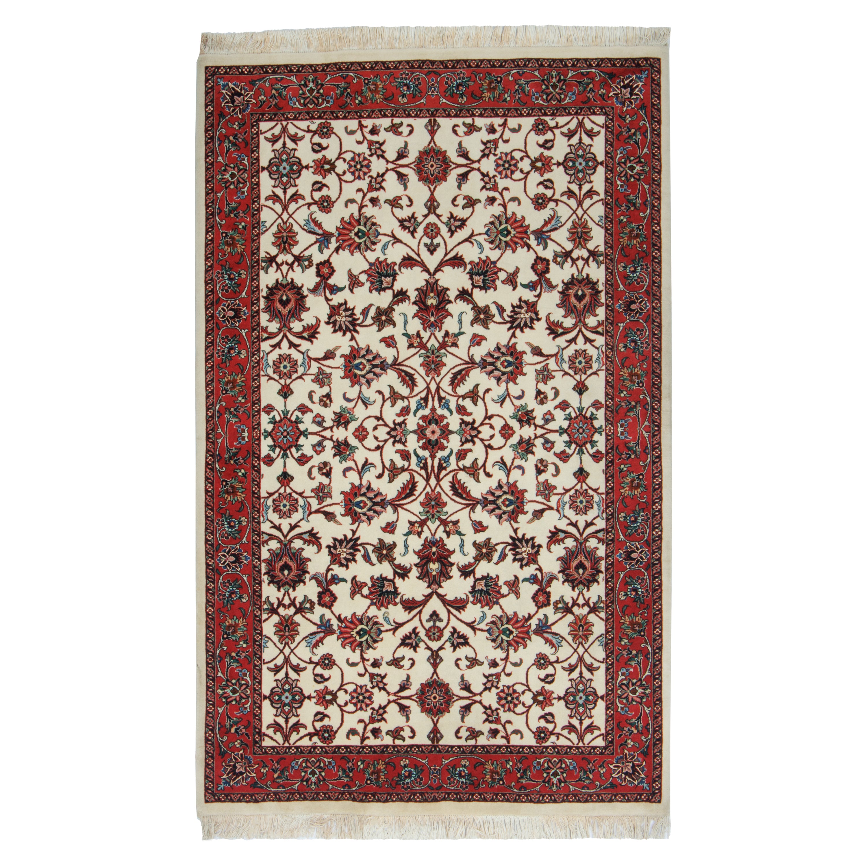 Qom Handmade Carpet — Afshan | Silk Pile / Cotton Warp | 112 × 182 cm | SKU 10200850