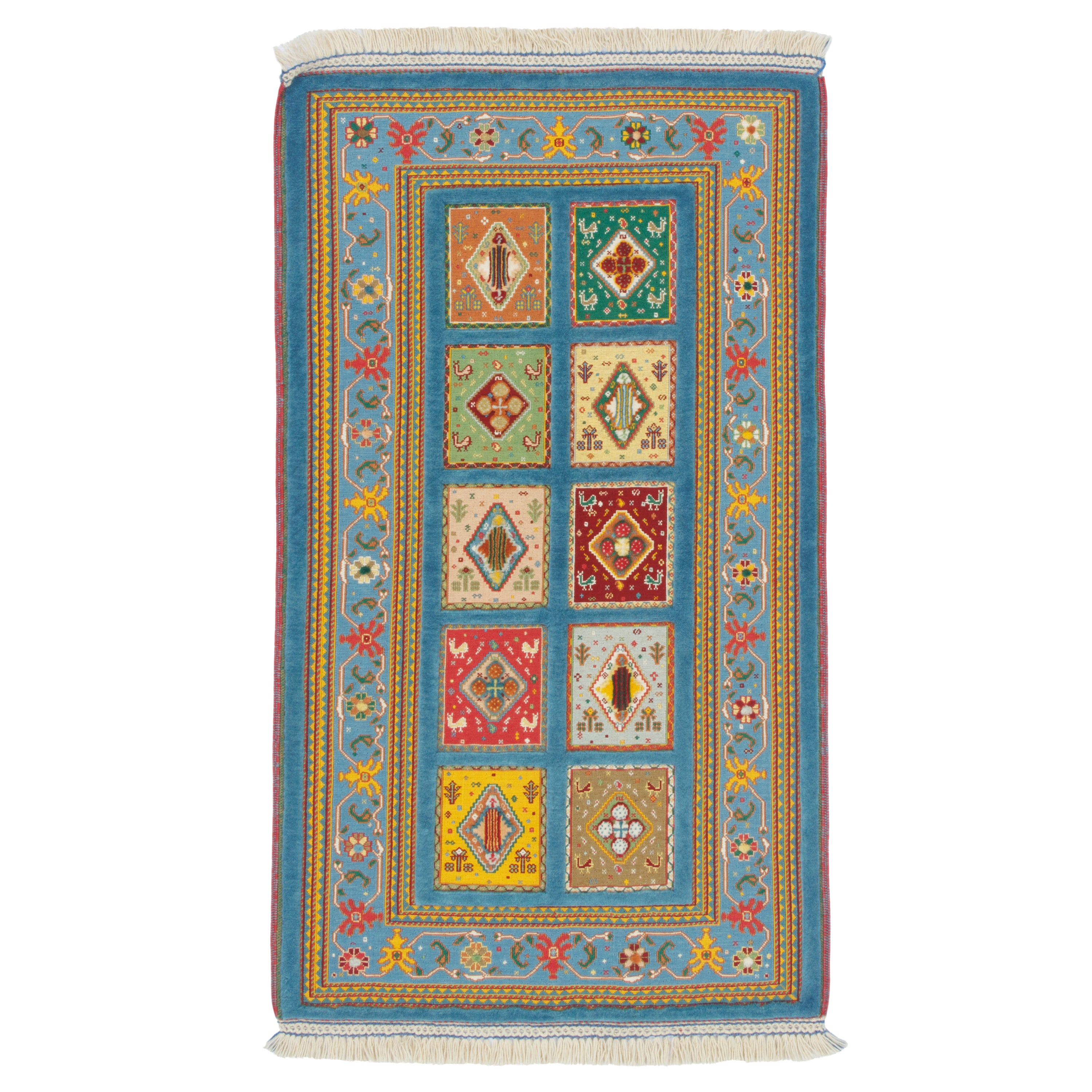 Sirjan Handmade Kilim Carpet — Kheshti | Full Wool | 80 × 140 cm | SKU 40100372