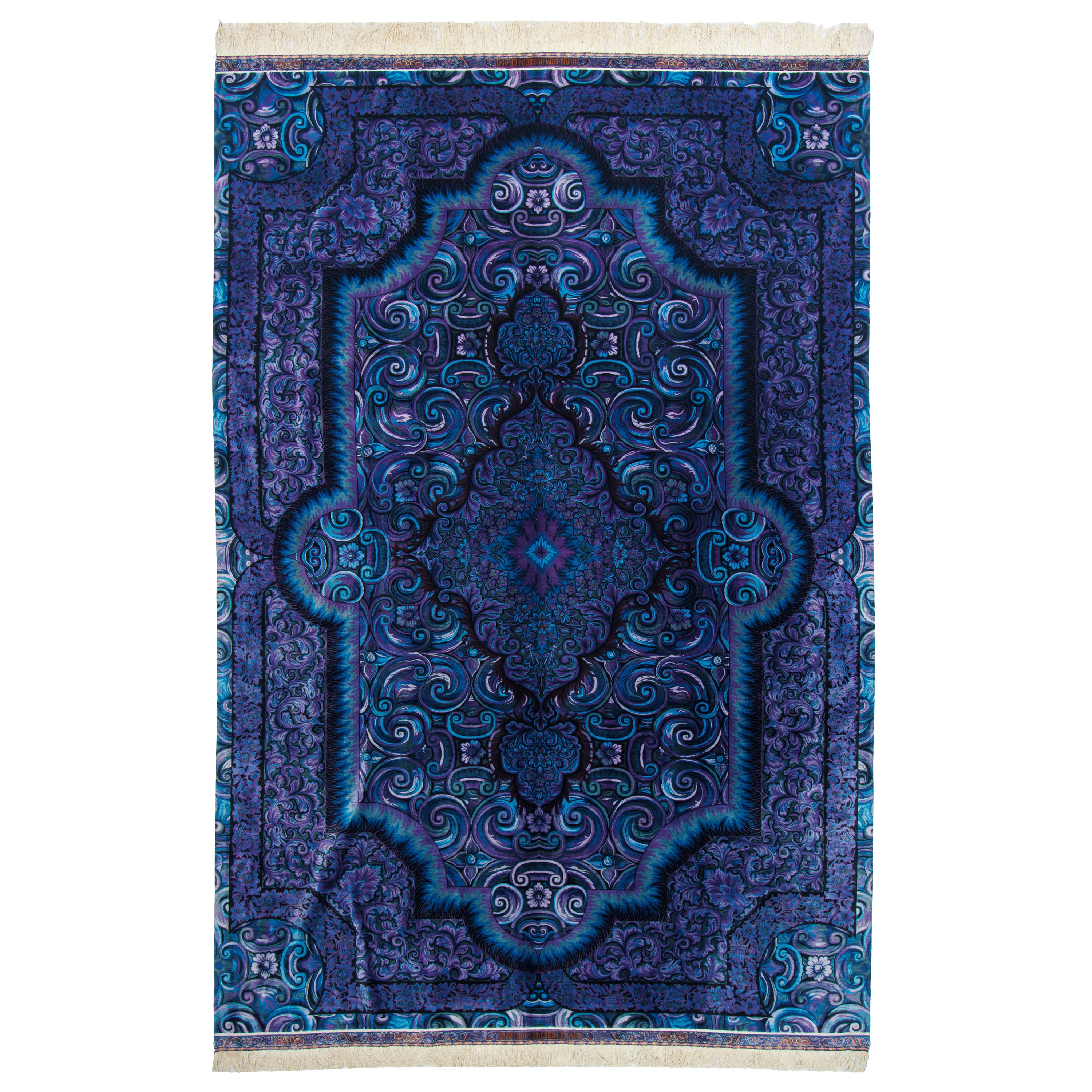 Qom Handmade Carpet — Lachak Toranj | Full Silk | 205 × 306 cm | SKU 10601038