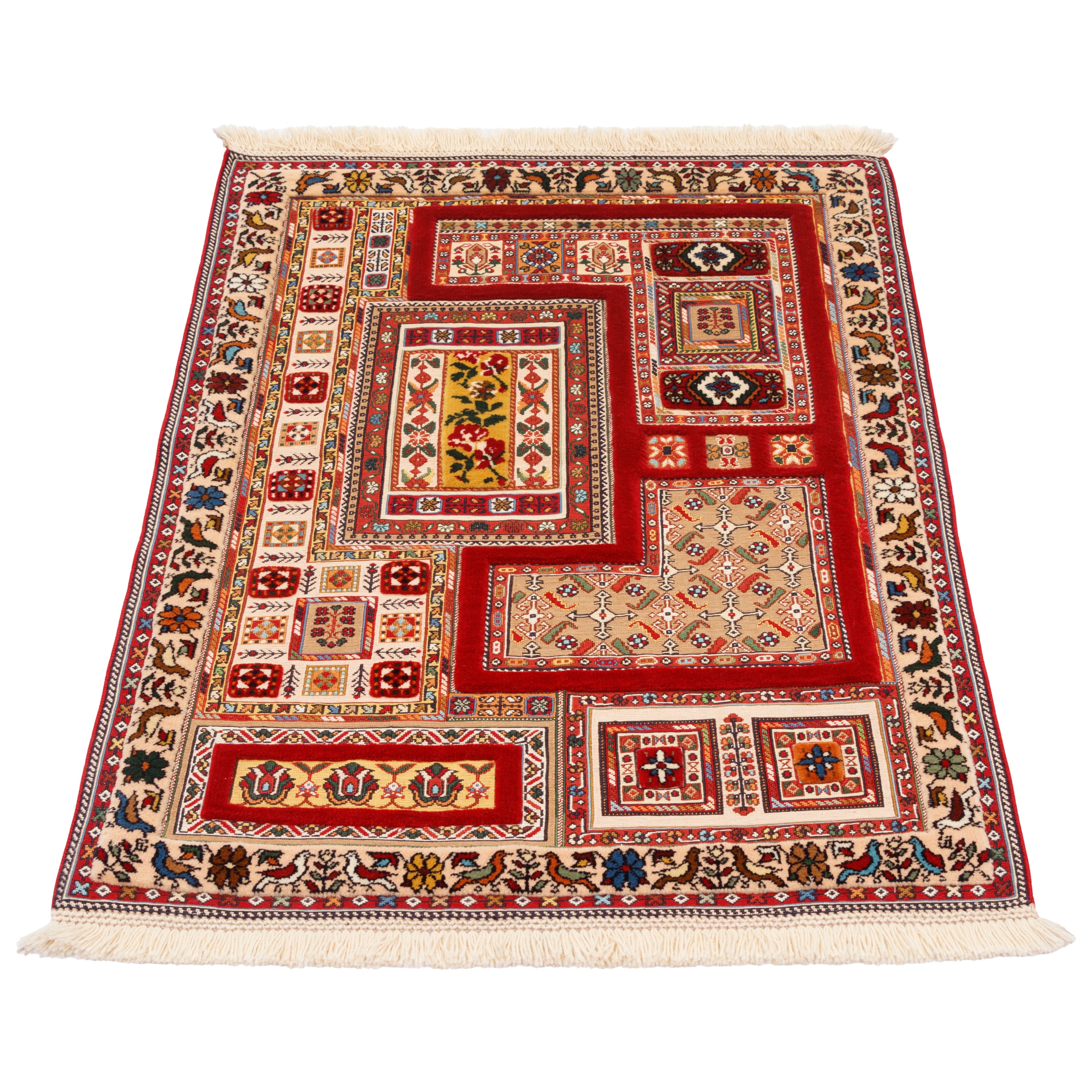 Sirjan Handmade Kilim Carpet — Sarasar | Full Wool | 85 × 120 cm | SKU 40100337