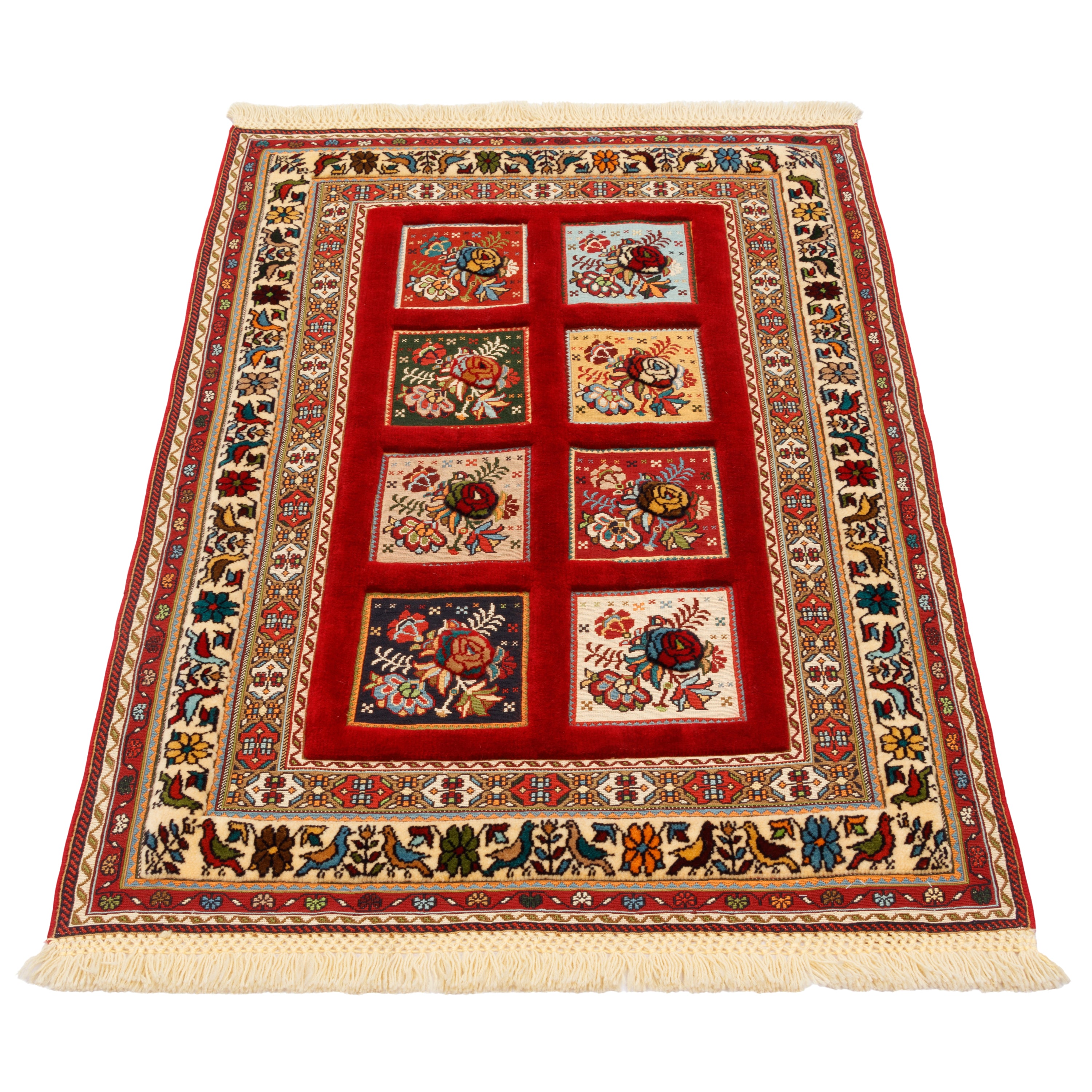 Sirjan Handmade Kilim Carpet — Kheshti | Full Wool | 85 × 127 cm | SKU 40100352