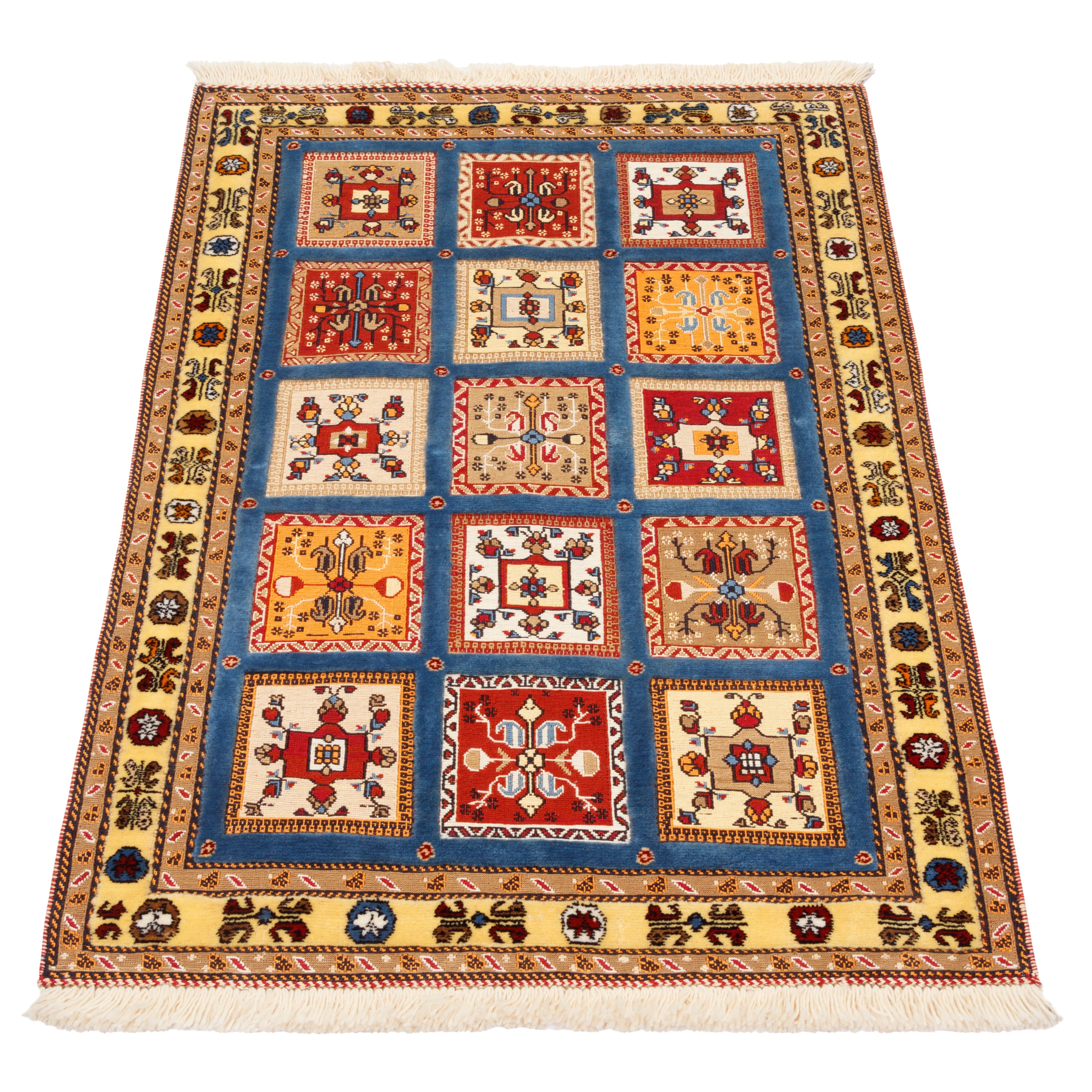 Sirjan Handmade Kilim Carpet — Kheshti | Full Wool | 85 × 120 cm | SKU 40100319