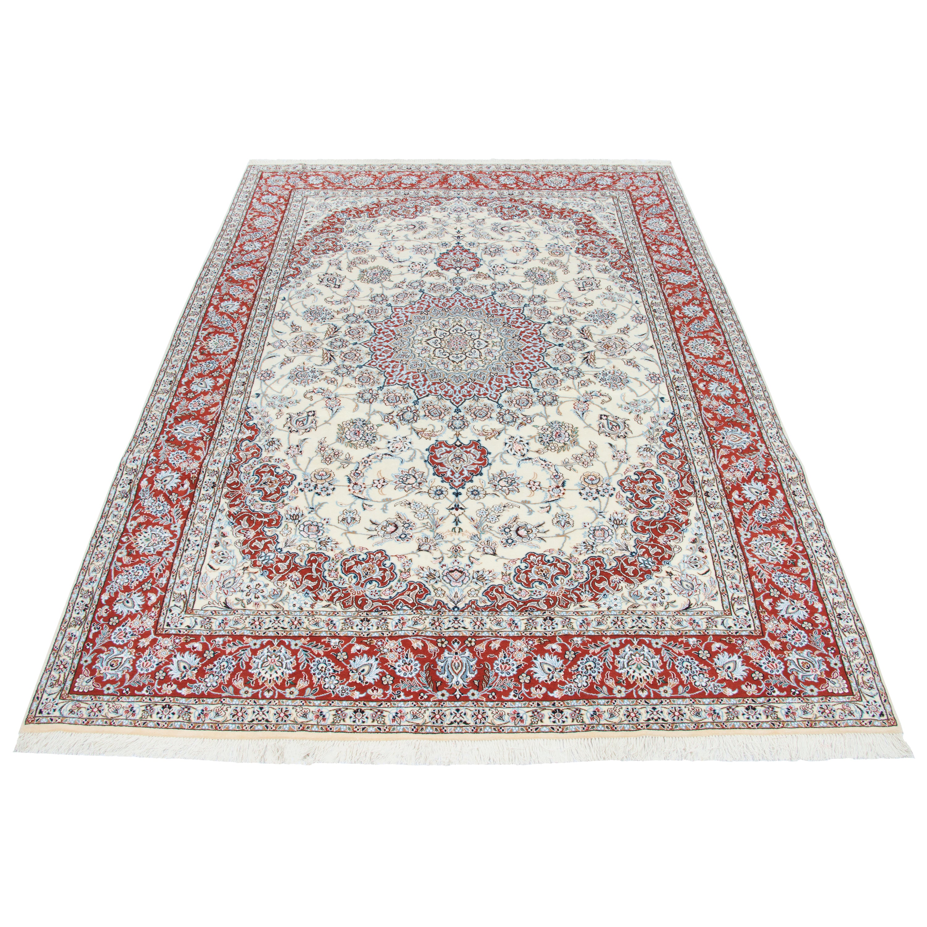Nain Handmade Carpet — Lachak Toranj | Silk Pile / Cotton Warp | 249 × 352 cm | SKU 10800794